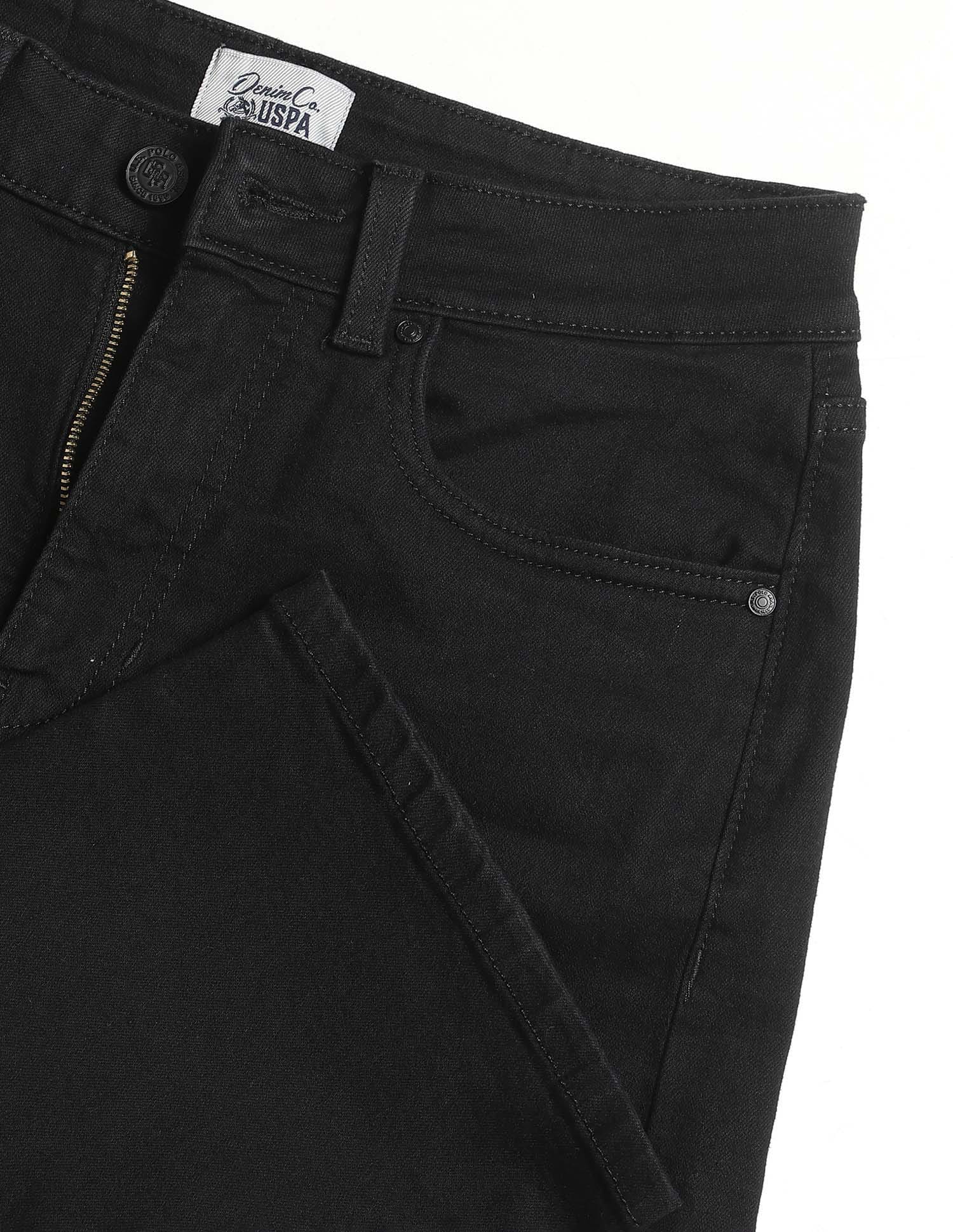 High Rise Straight Fit Jeans - Image 2