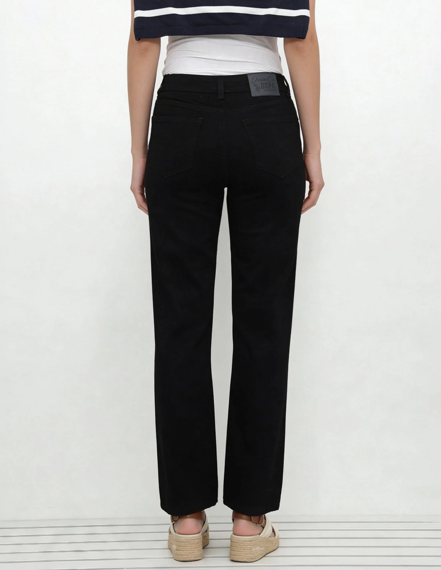High Rise Straight Fit Jeans - Image 5