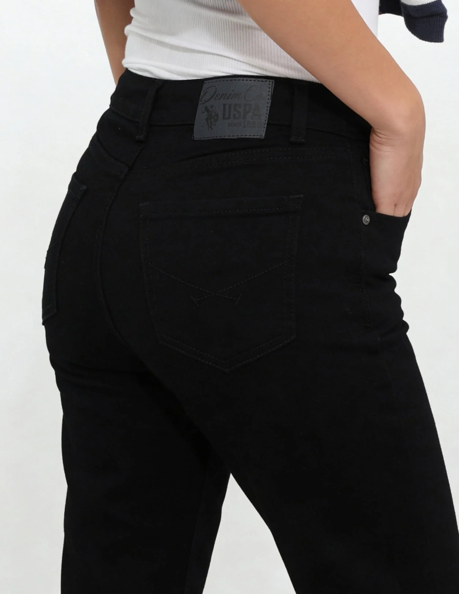 High Rise Straight Fit Jeans - Image 7