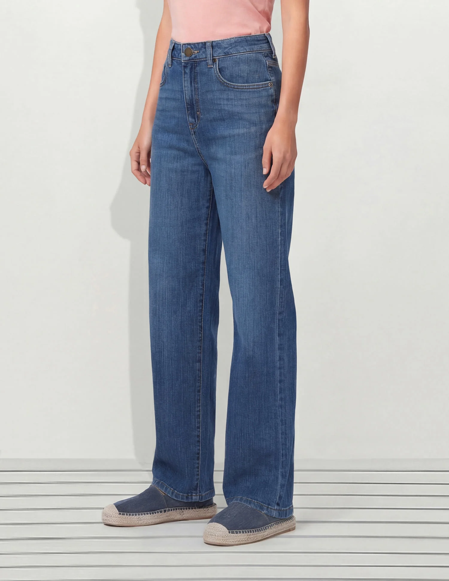 High Rise Straight Fit Jeans - Image 3