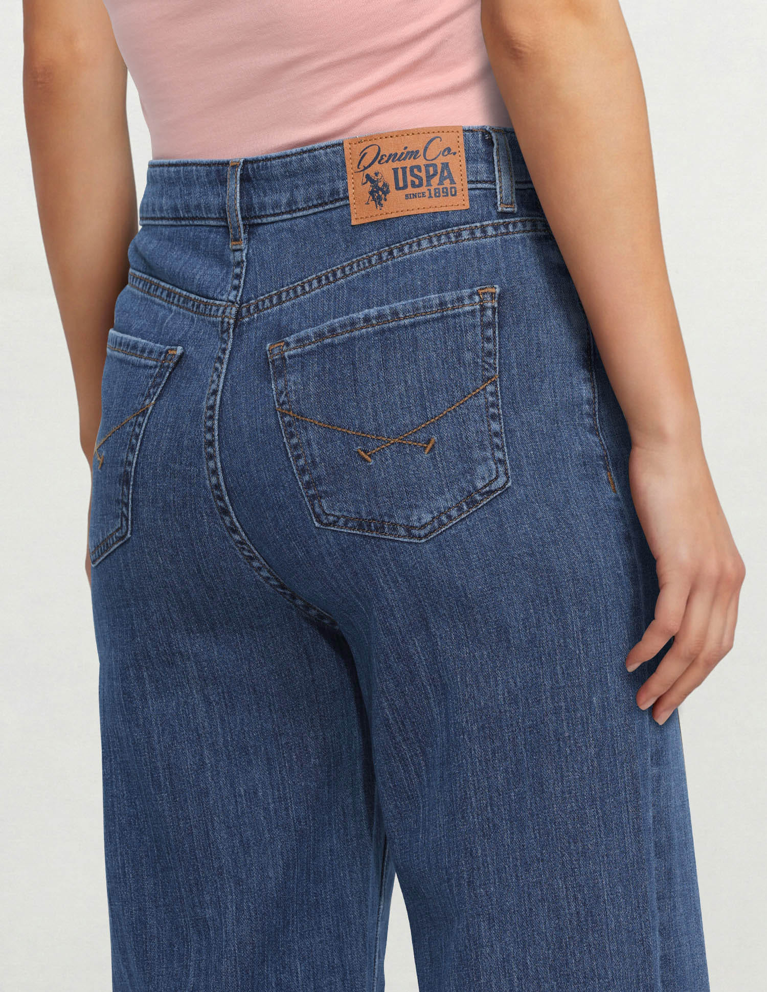 High Rise Straight Fit Jeans - Image 7