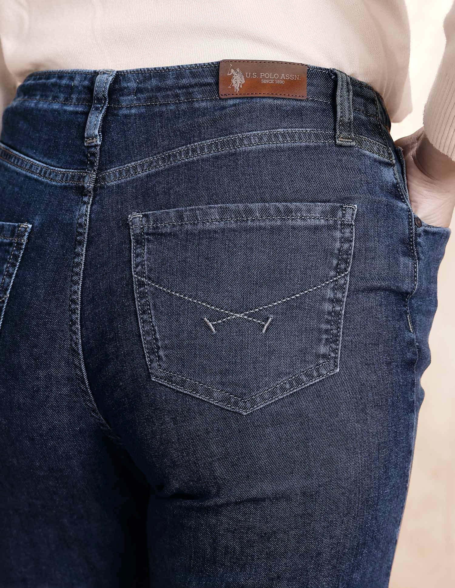 High Rise Straight Fit Jeans - Image 8