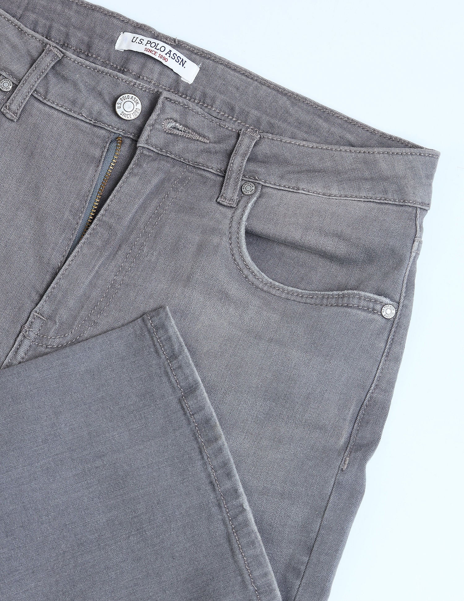 High Rise Straight Fit Jeans - Image 2