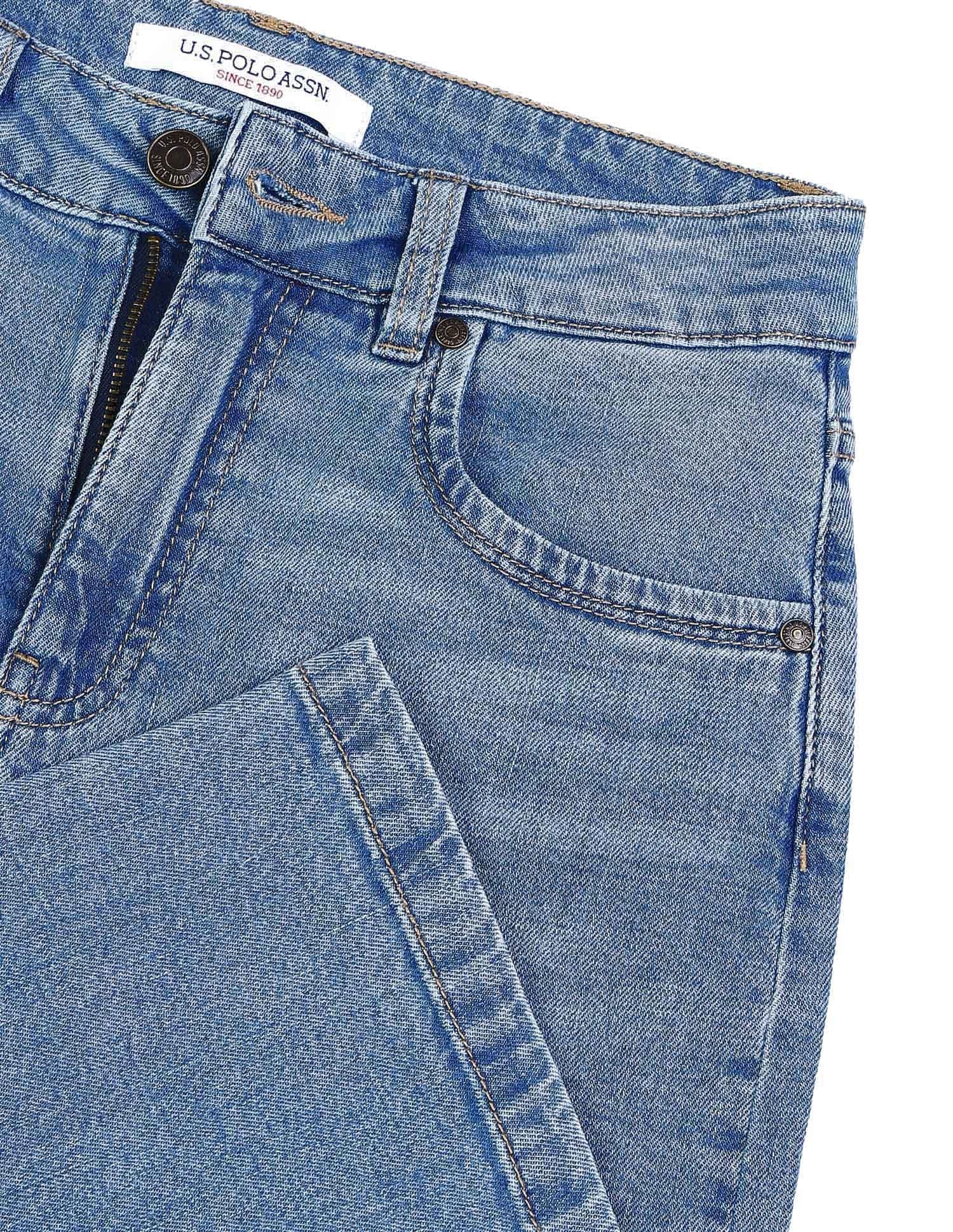 High Rise Straight Fit Jeans - Image 2