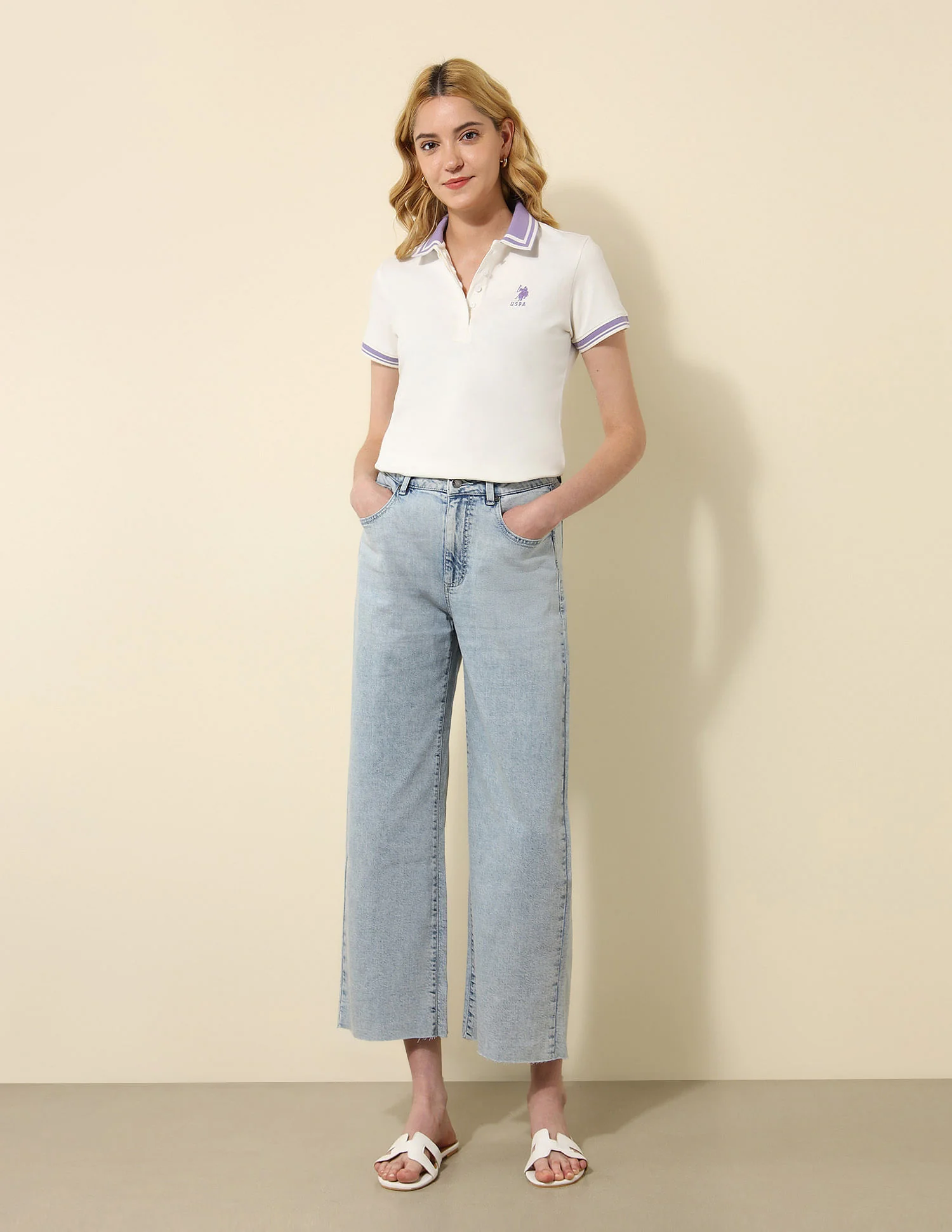 High Rise Straight Fit Jeans - Image 5