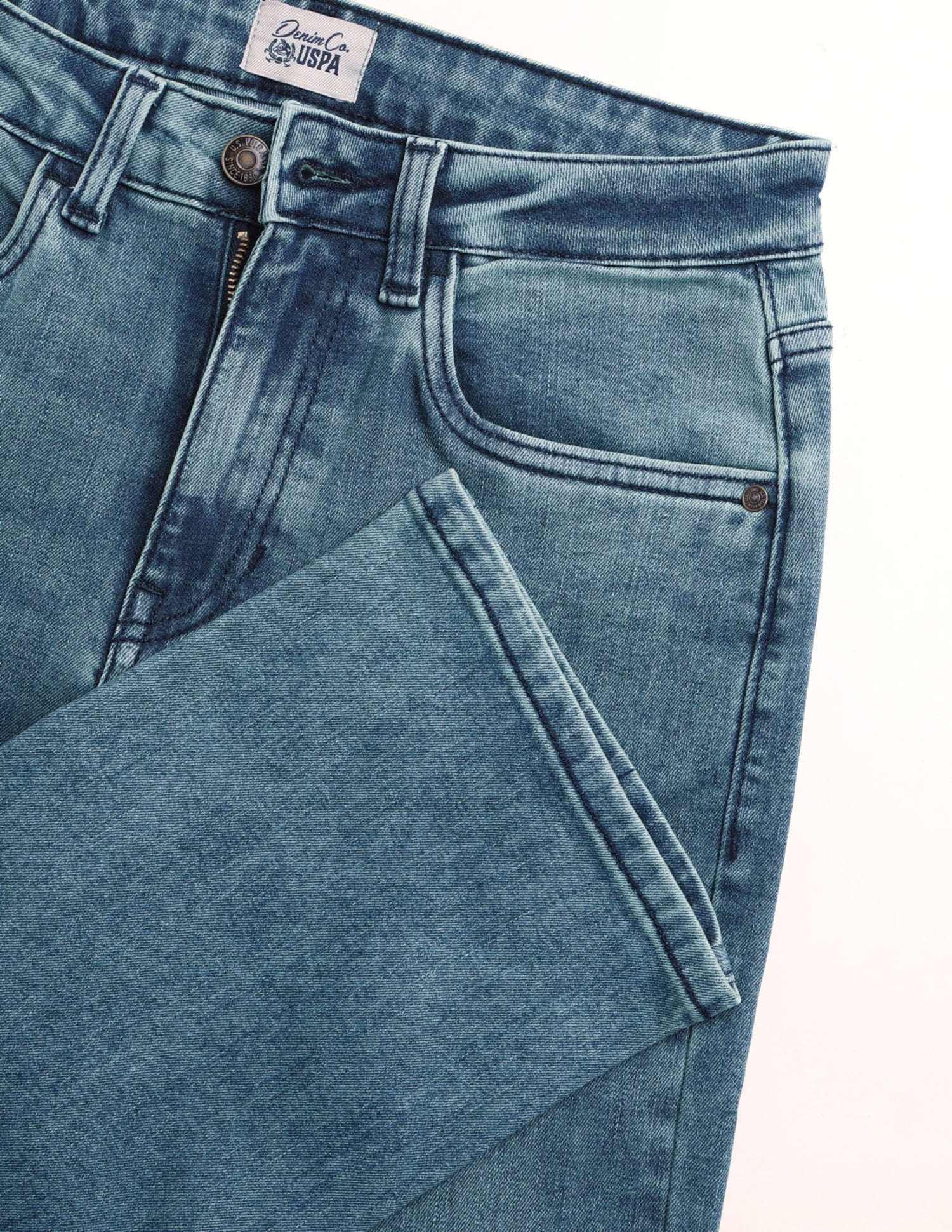 High Rise Straight Fit Jeans - Image 2