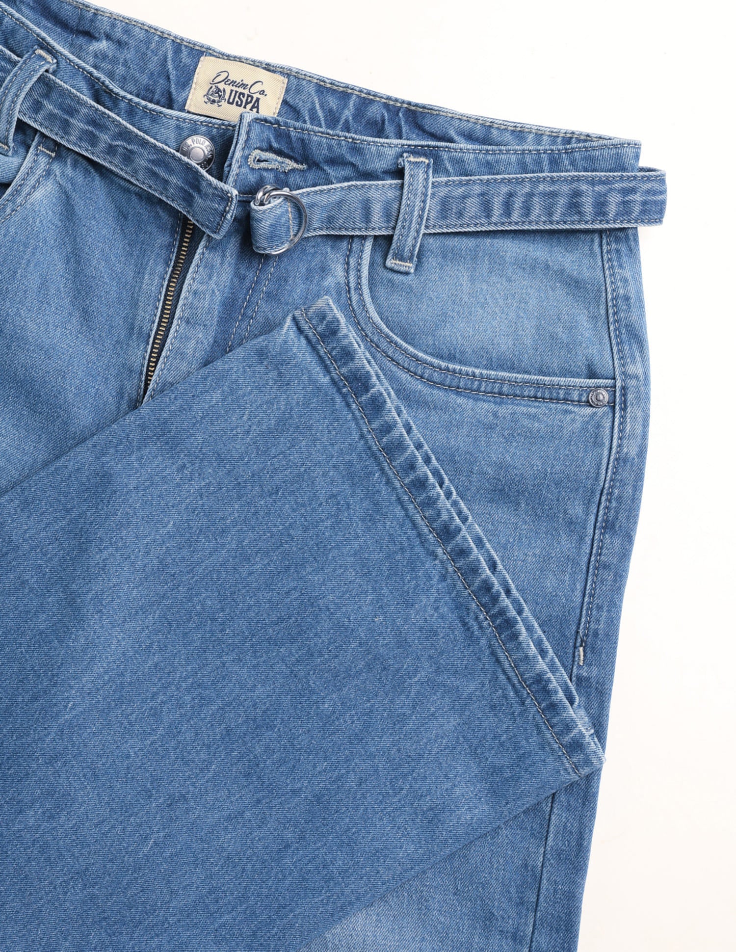 High Rise Straight Fit Jeans - Image 2