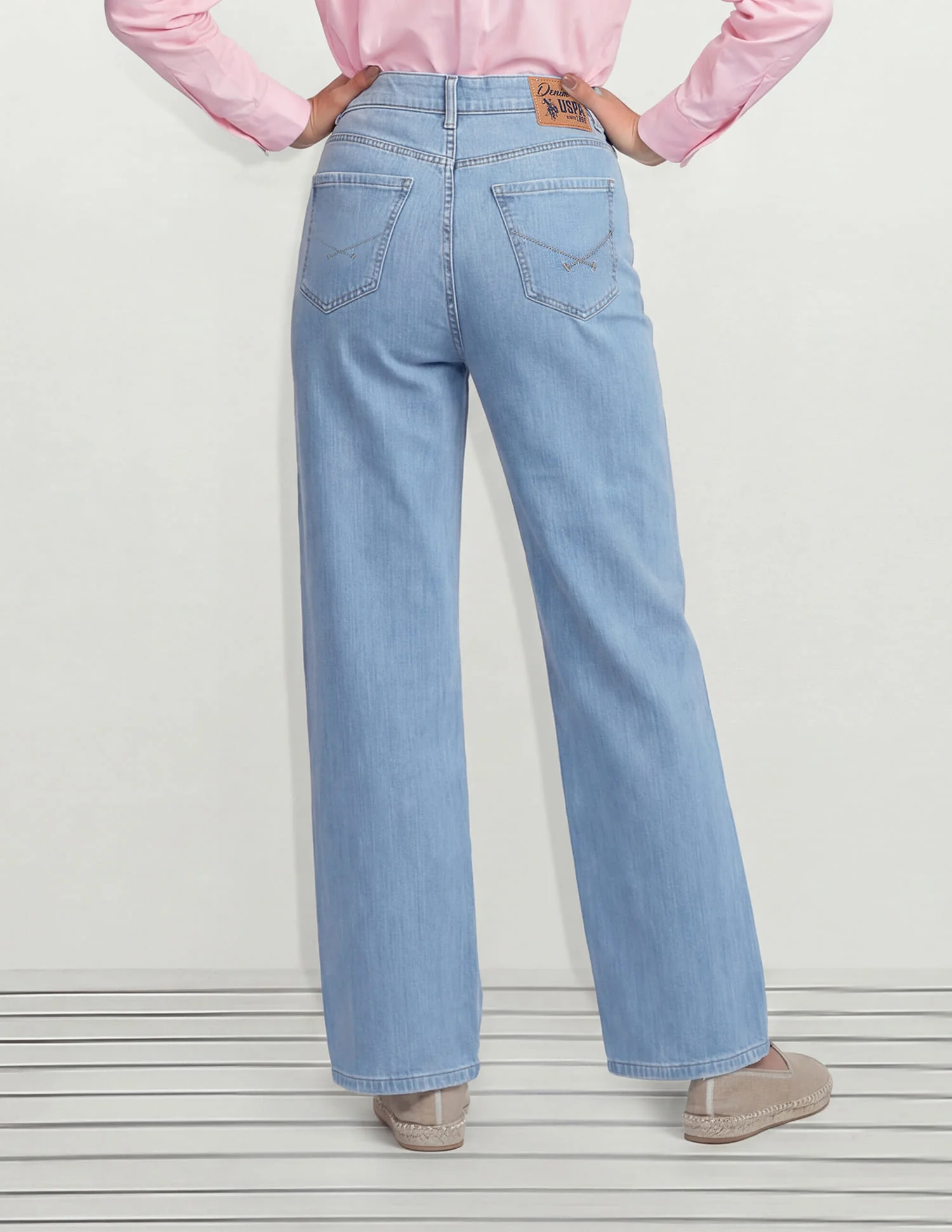 High Rise Straight Fit Jeans - Image 4