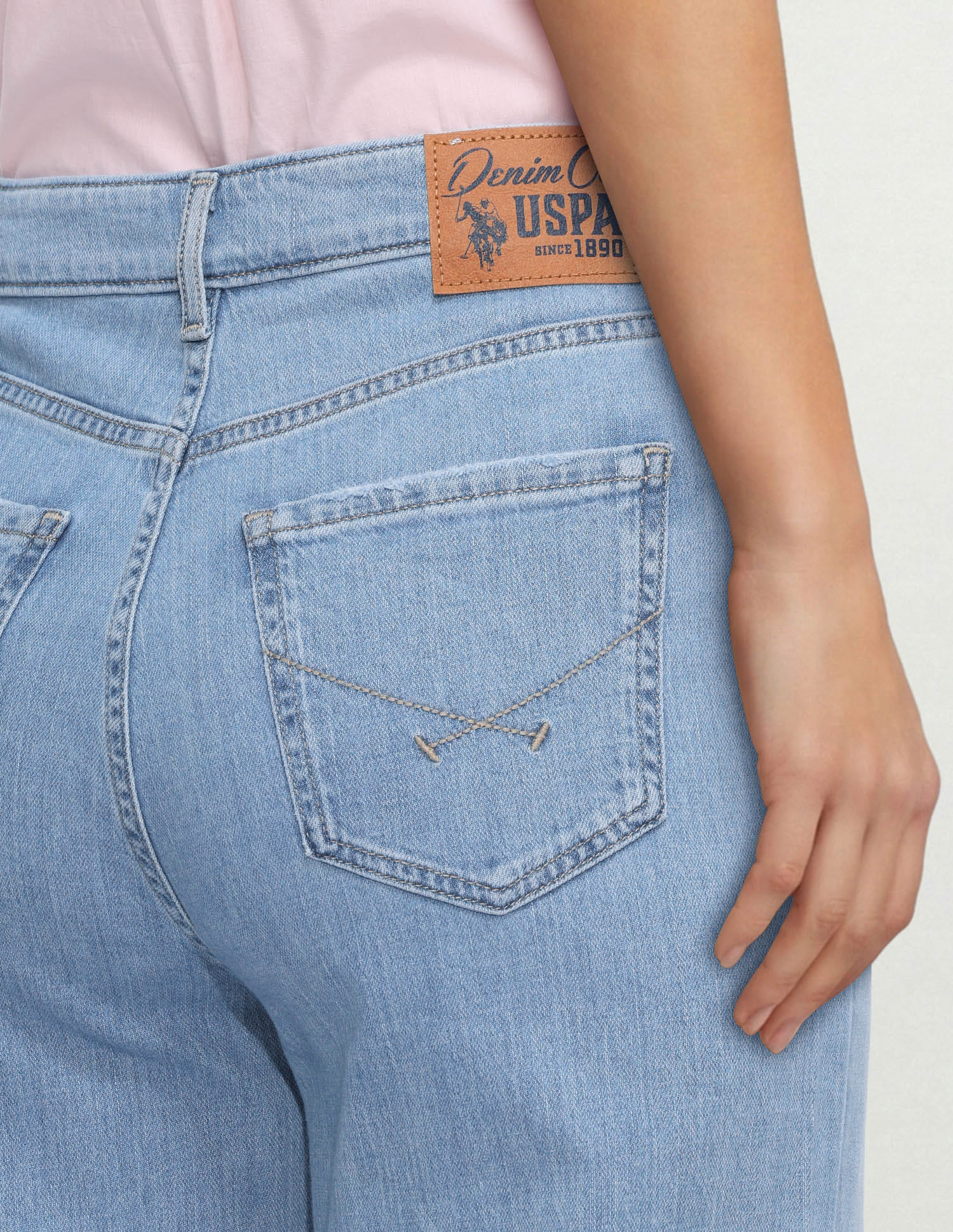 High Rise Straight Fit Jeans - Image 7