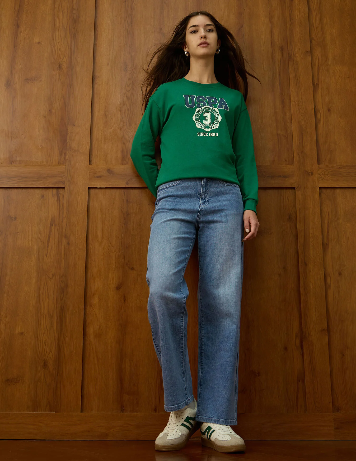 High Rise Straight Fit Jeans - Image 3