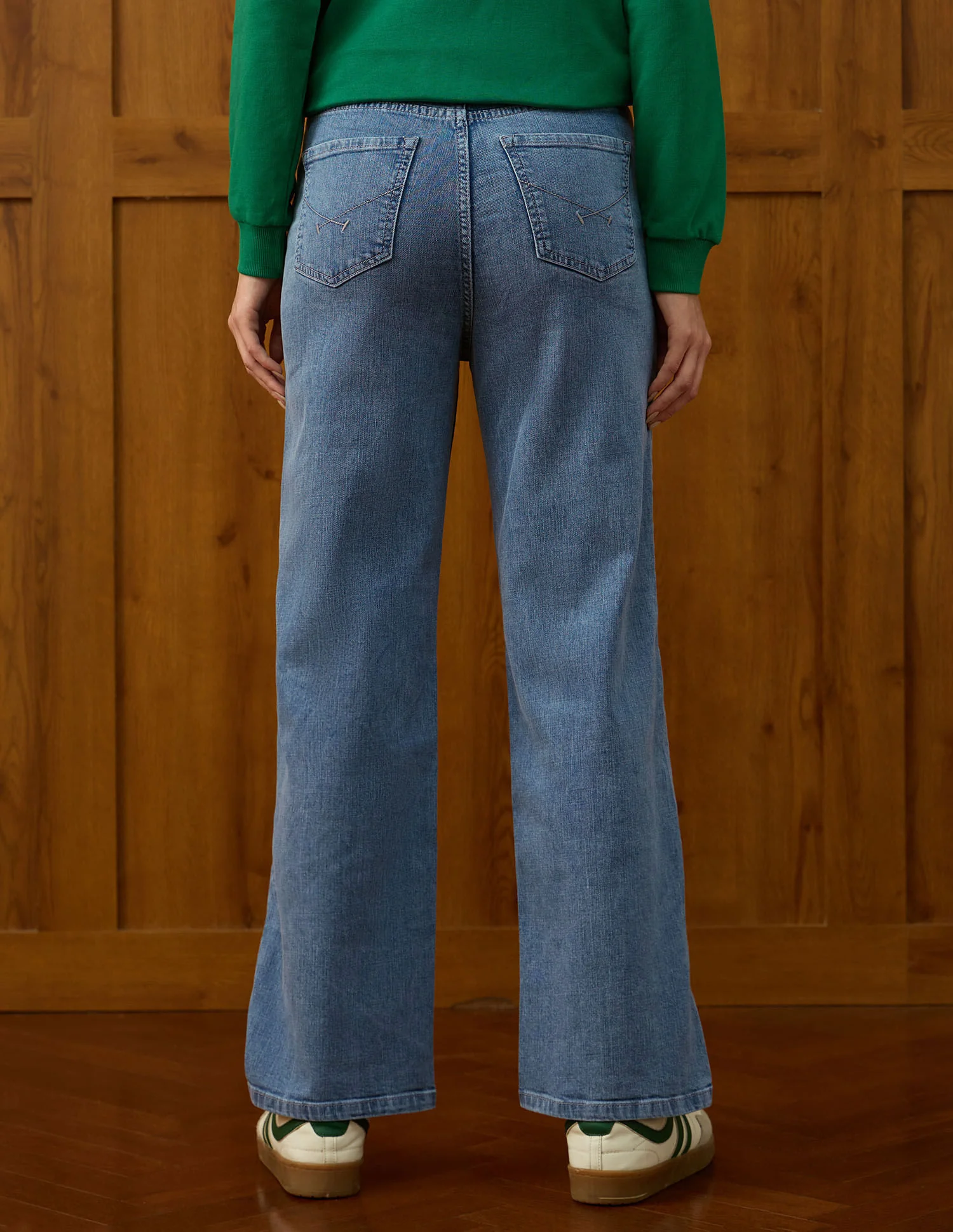 High Rise Straight Fit Jeans - Image 5