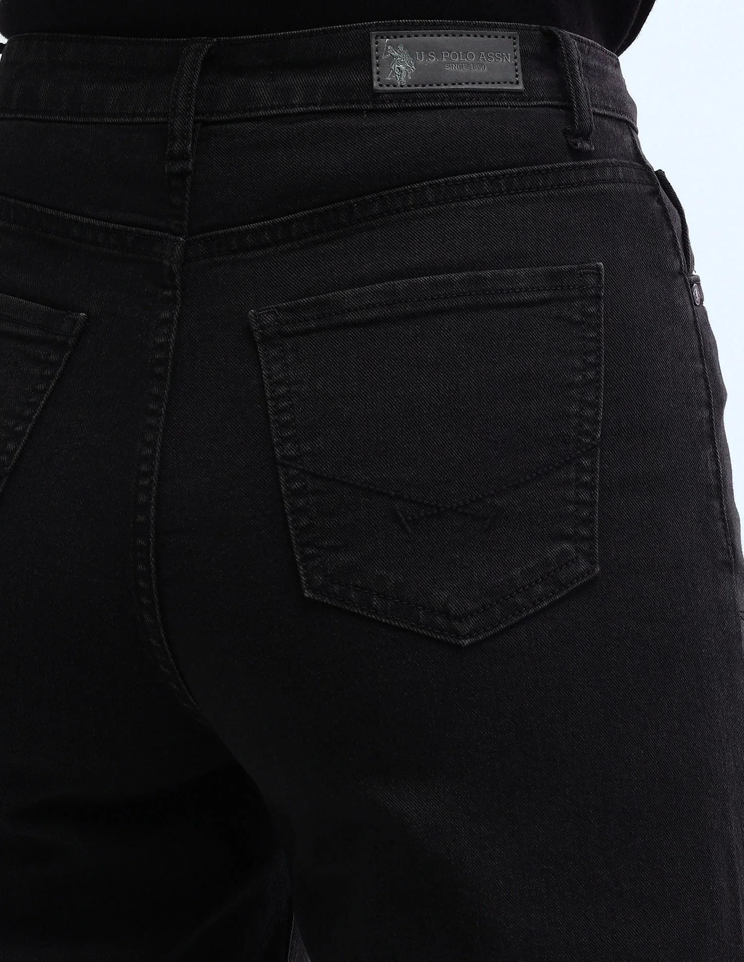 High Rise Stretchable Baggy Jeans - Image 9