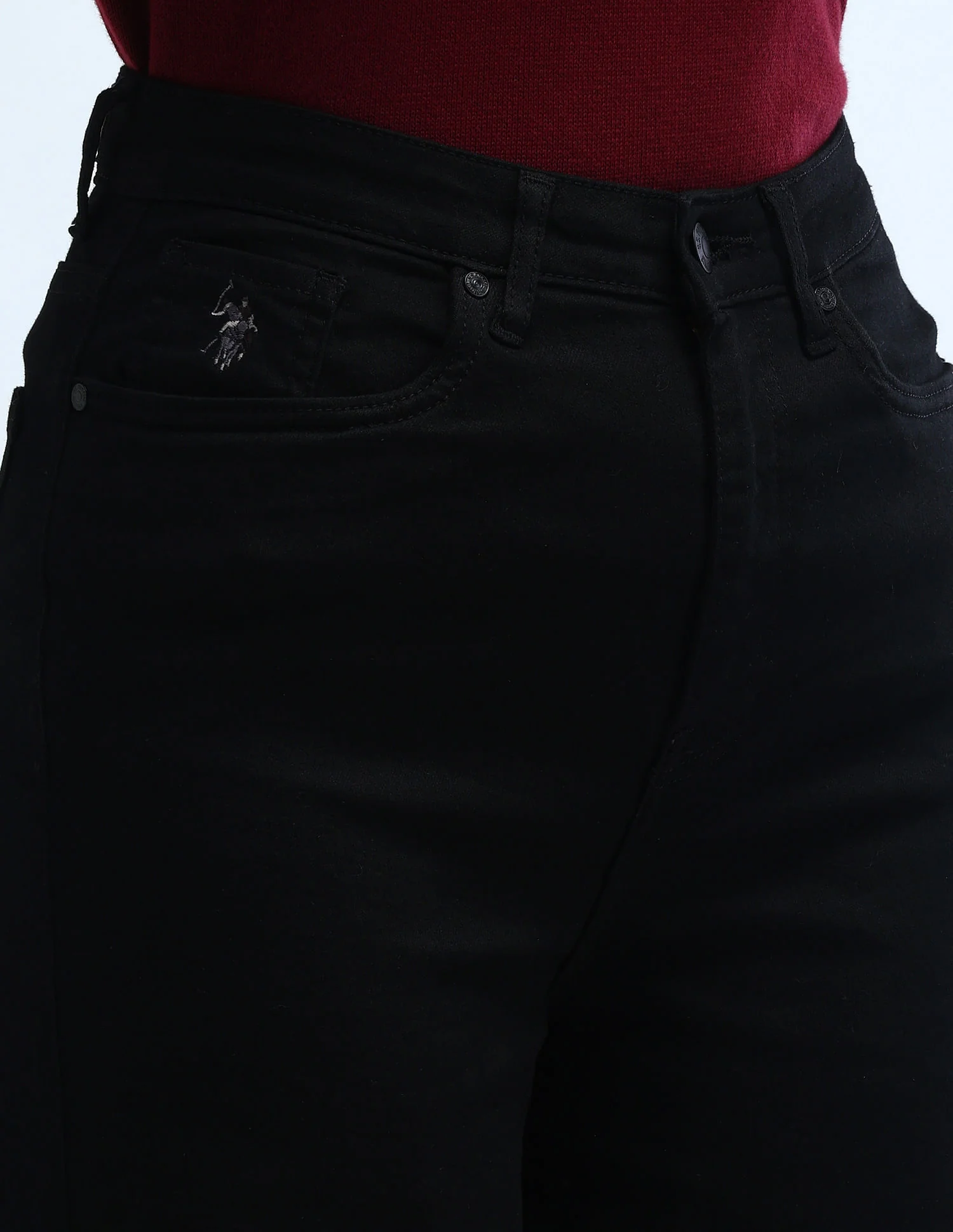 High Rise Stretchable Baggy Jeans - Image 8