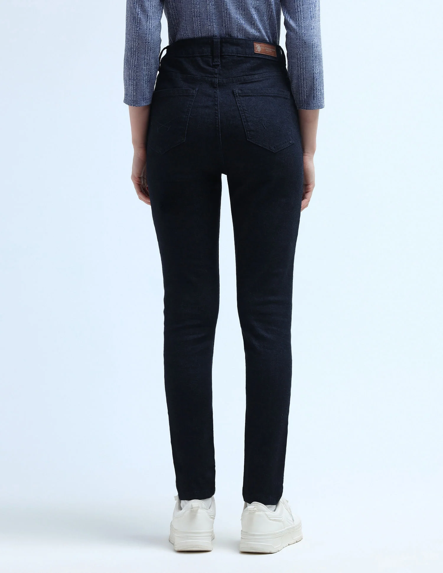 High Rise Super Skinny Fit Jeans - Image 5