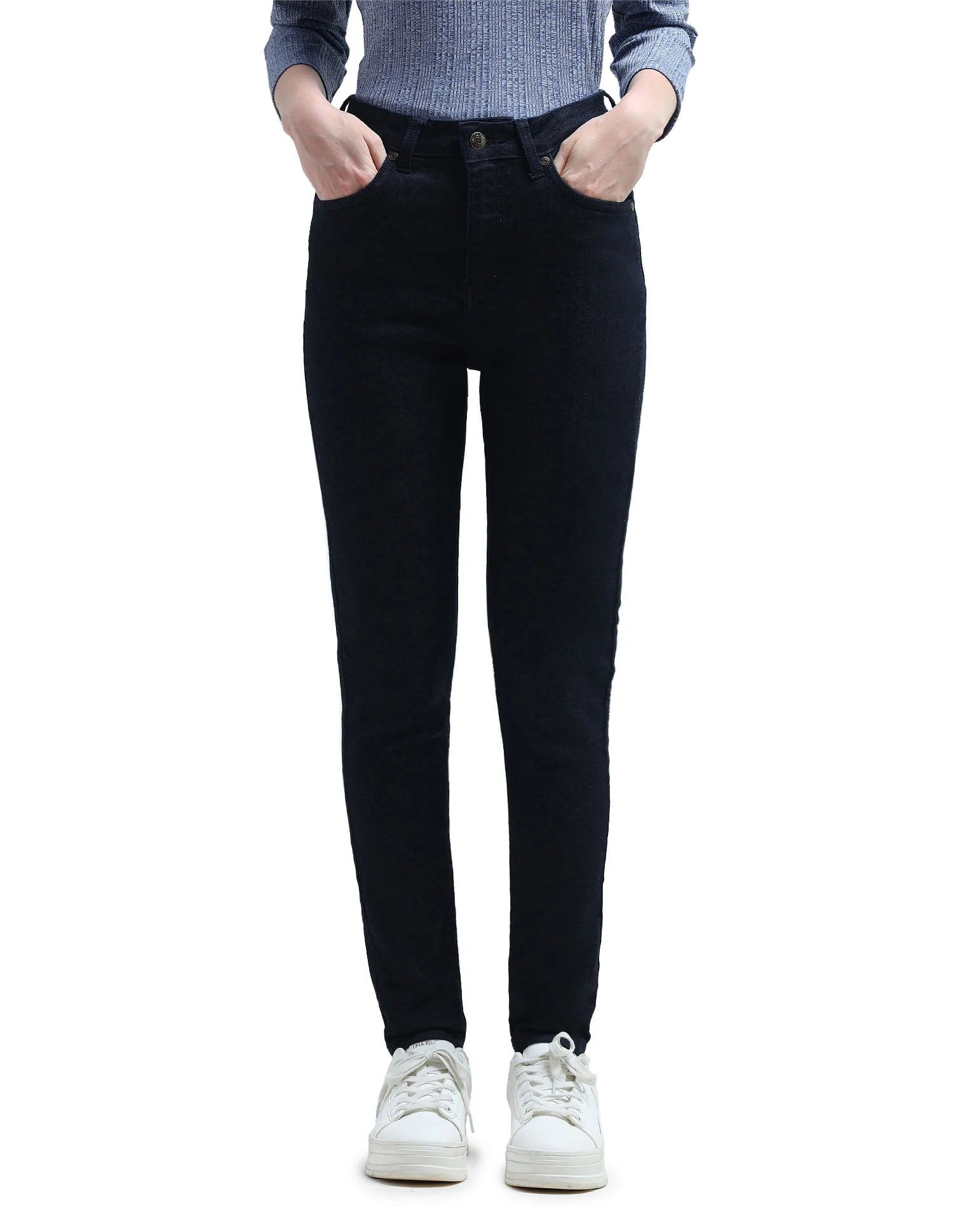 High Rise Super Skinny Fit Jeans - Image 6