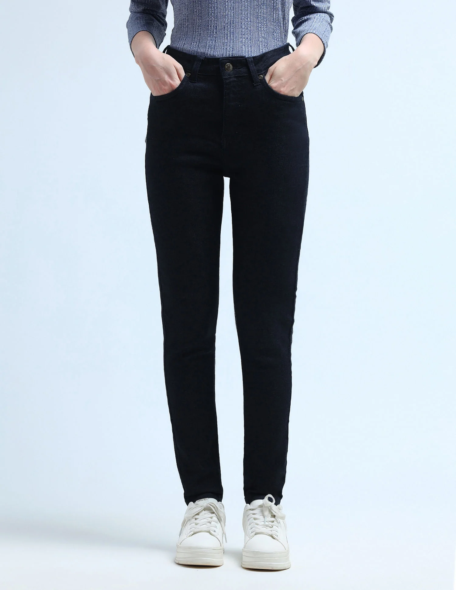 High Rise Super Skinny Fit Jeans - Image 7