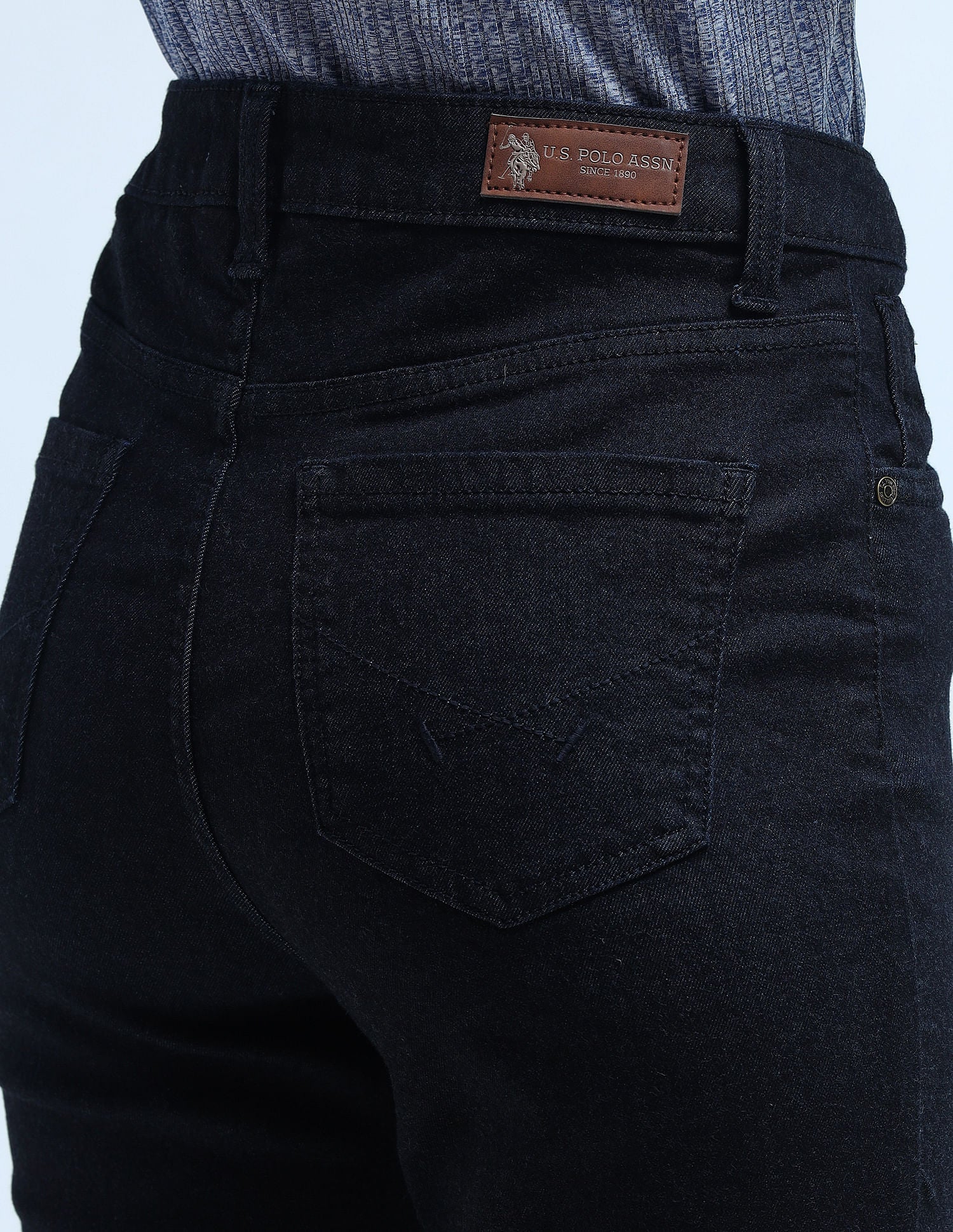 High Rise Super Skinny Fit Jeans - Image 8