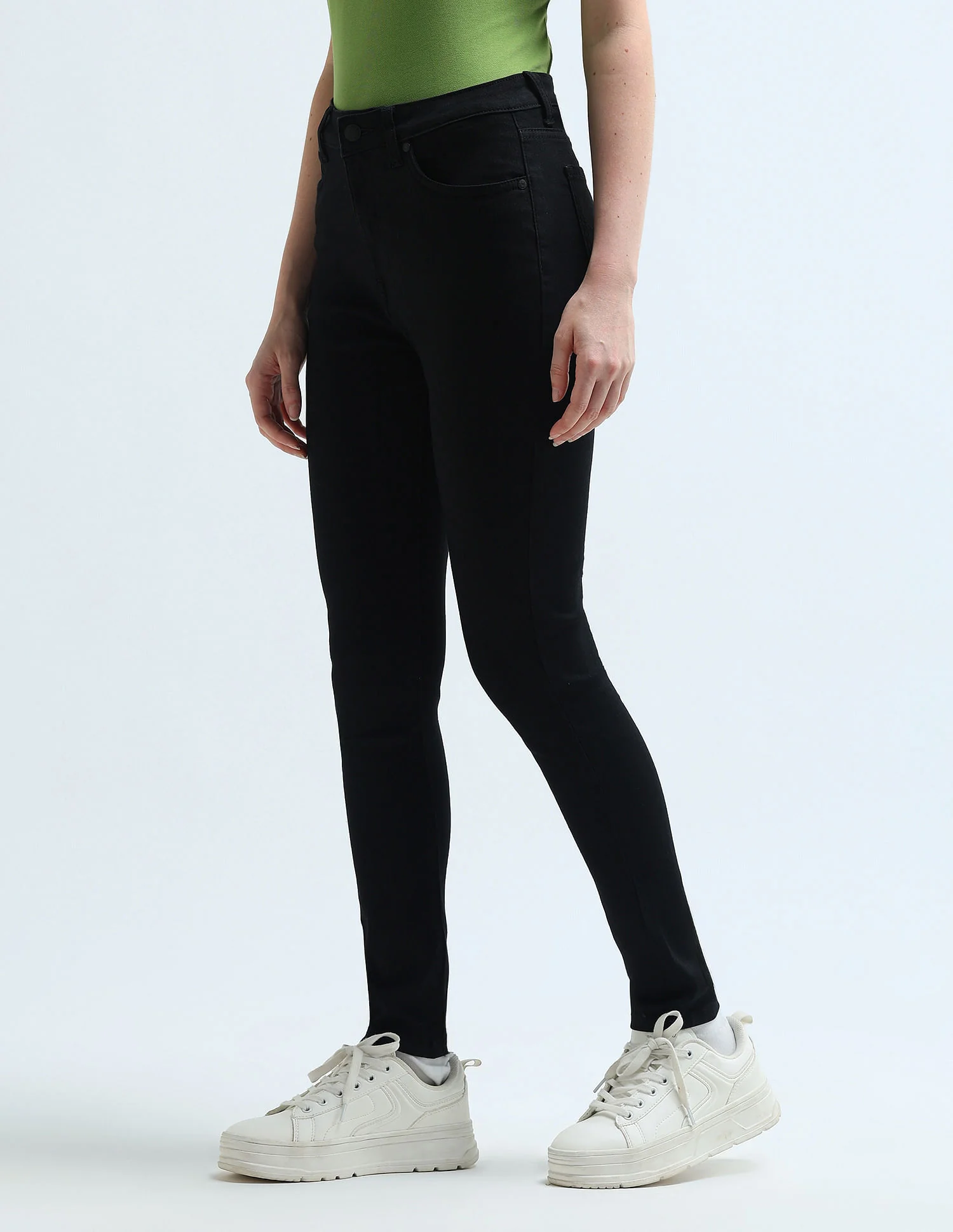 High Rise Super Skinny Fit Jeans - Image 4