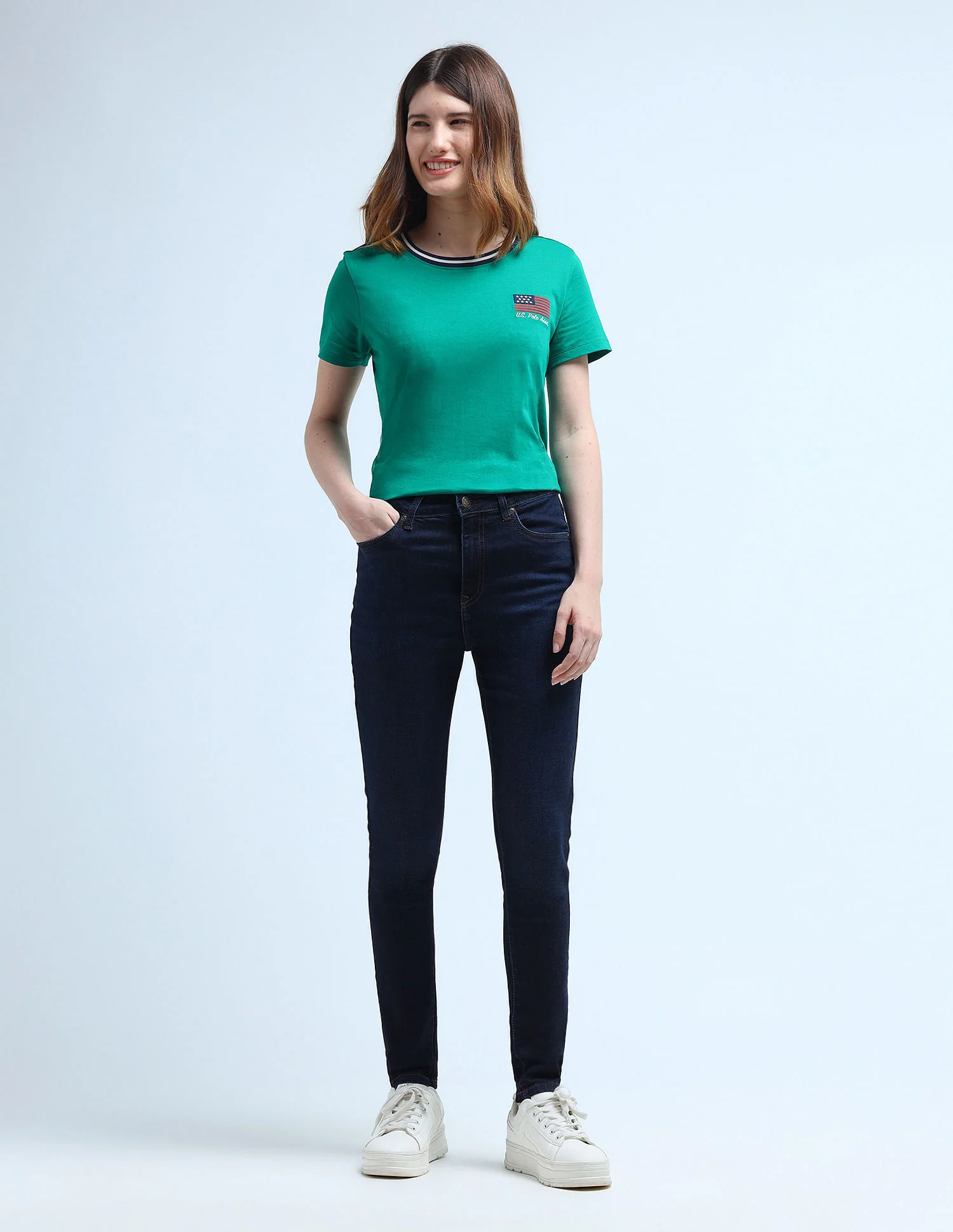High Rise Super Skinny Fit Jeans - Image 3