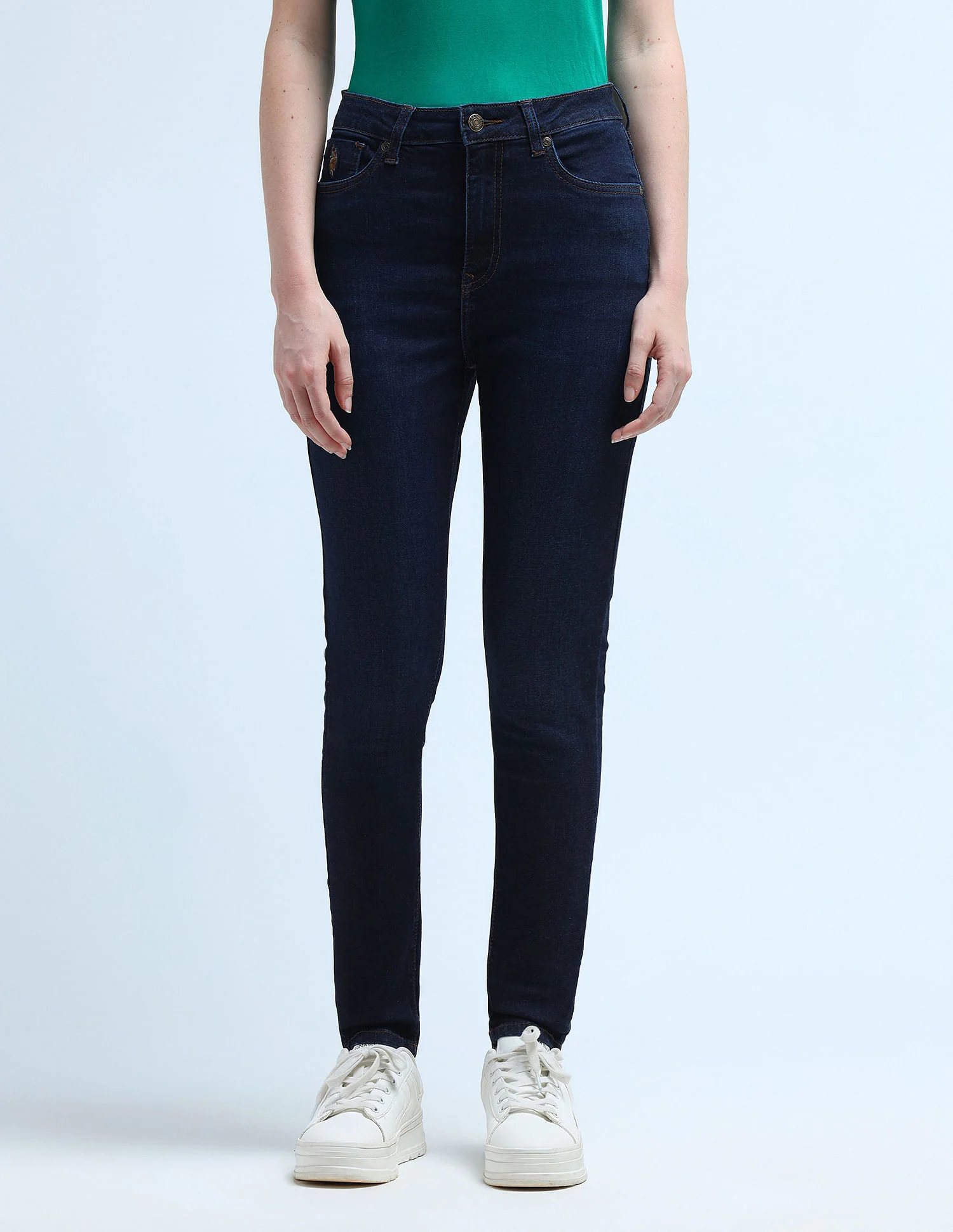High Rise Super Skinny Fit Jeans - Image 6