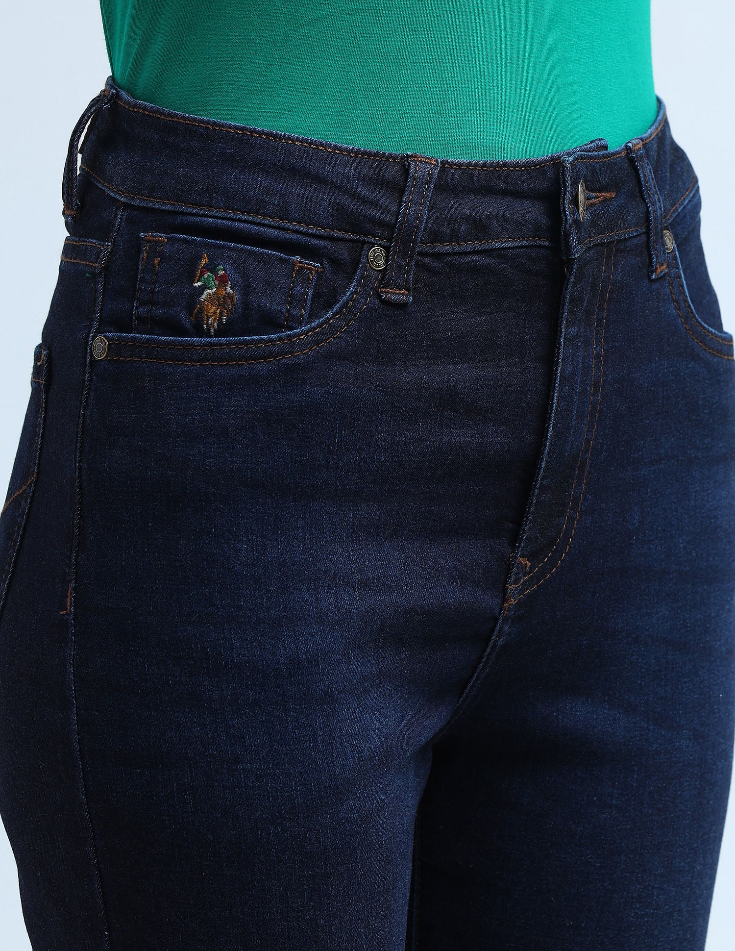 High Rise Super Skinny Fit Jeans - Image 8