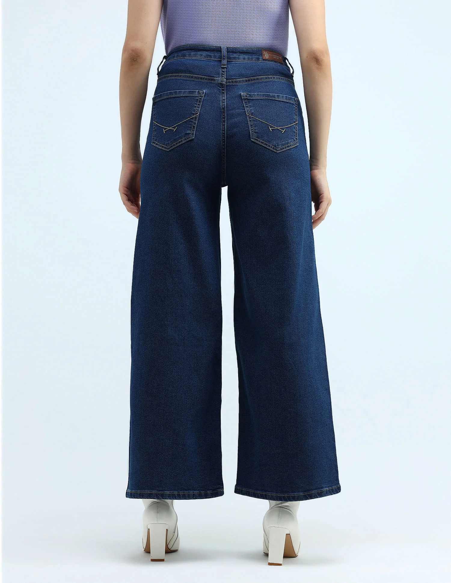 High Rise Ultra Wide Leg Jeans - Image 5