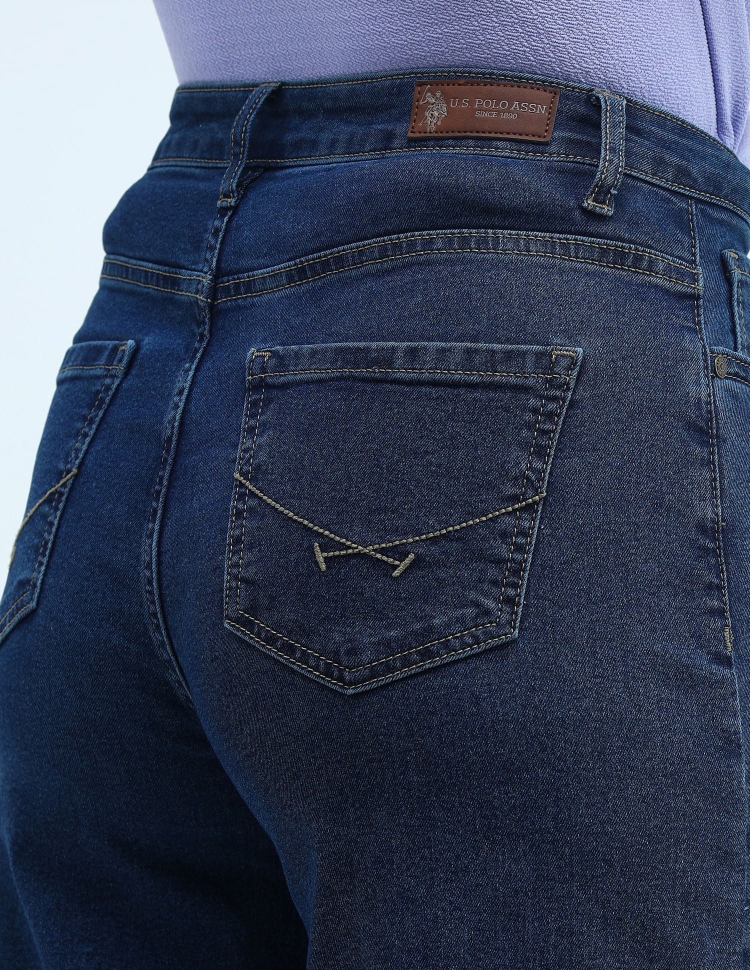 High Rise Ultra Wide Leg Jeans - Image 7