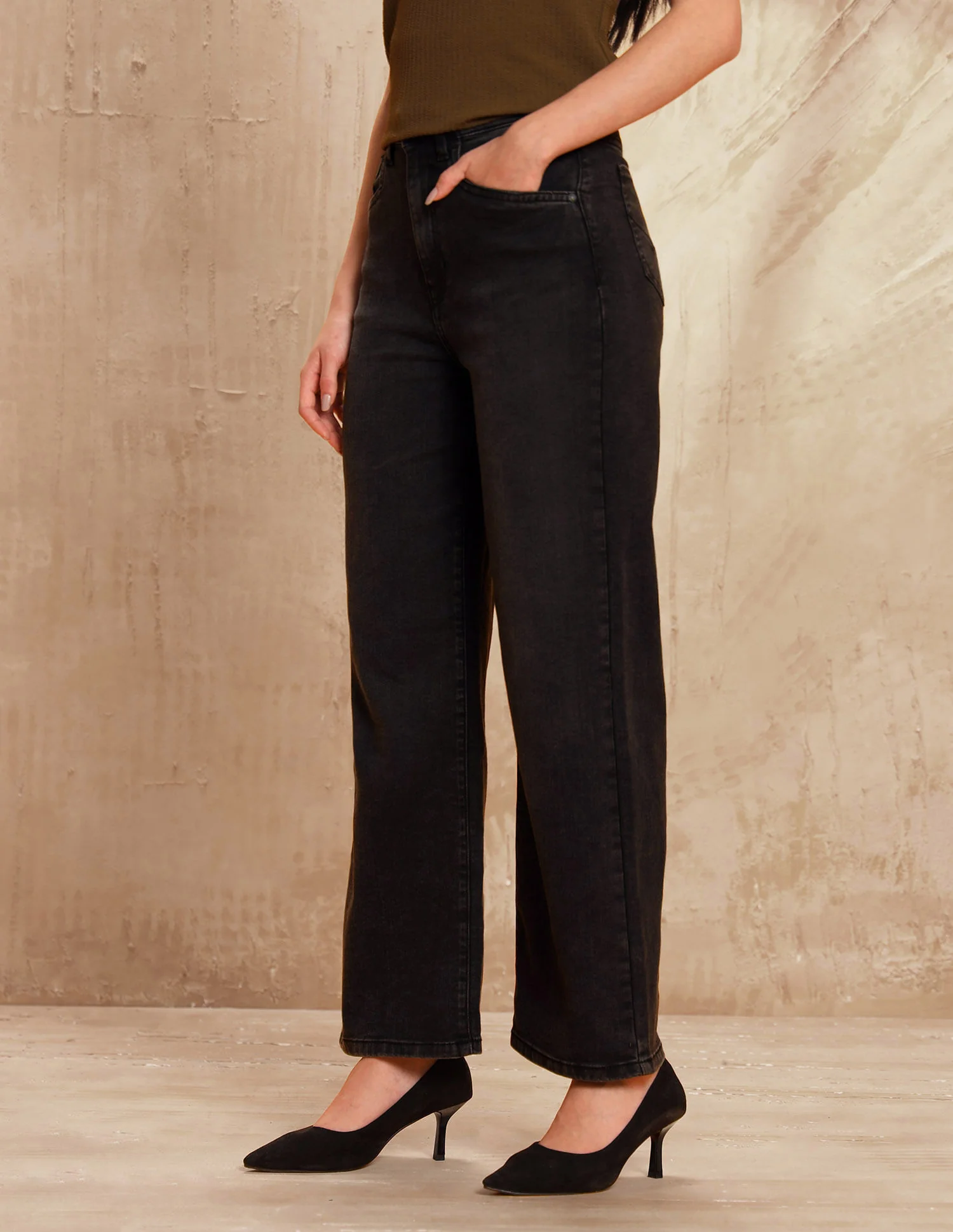 High Rise Wide Leg Fit - Image 4