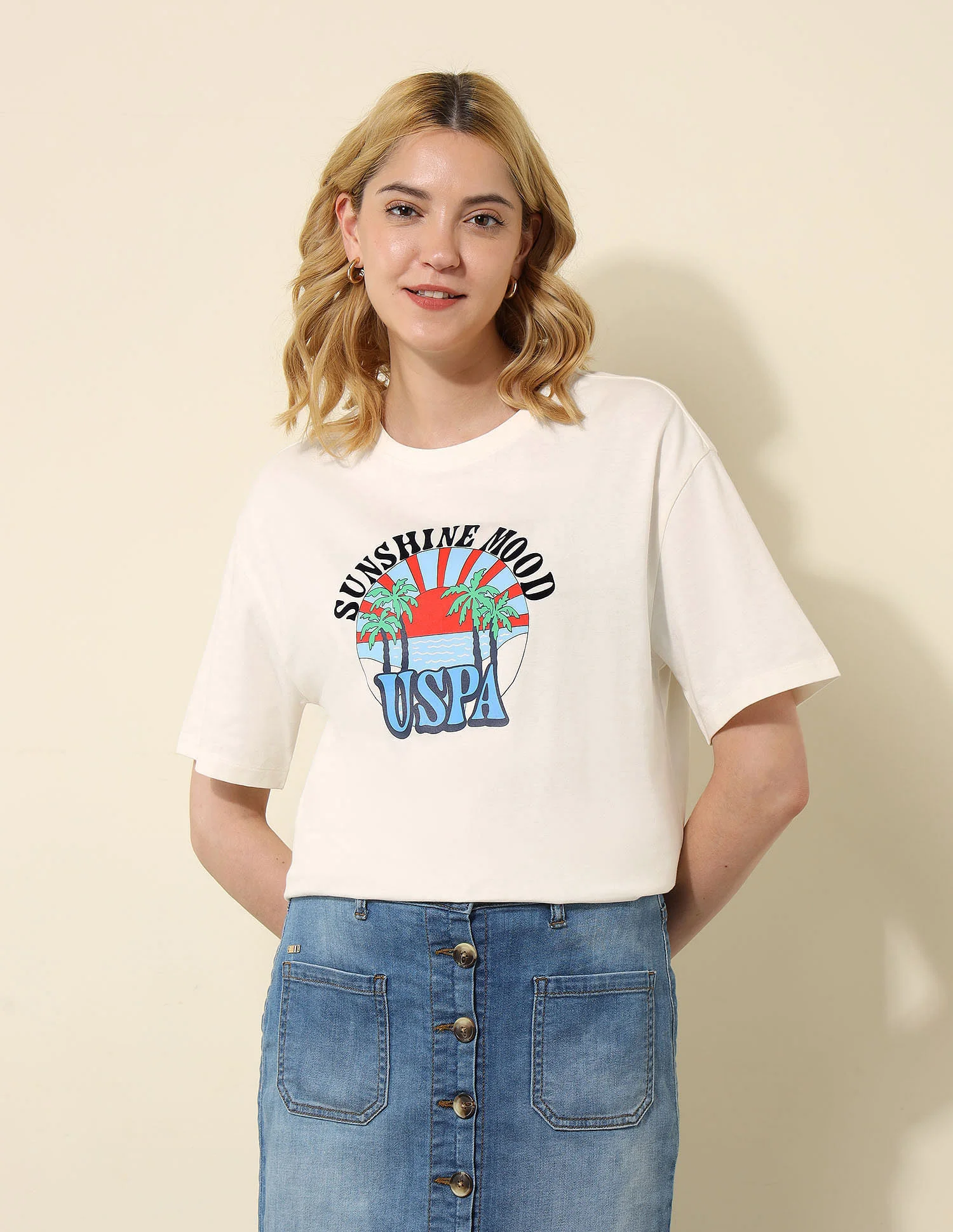 High Rise Wide Leg Fit Jeans - Image 11