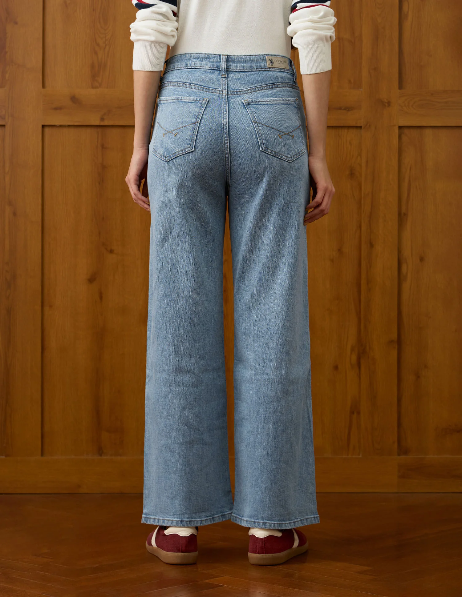 High Rise Wide Leg Fit Jeans - Image 5