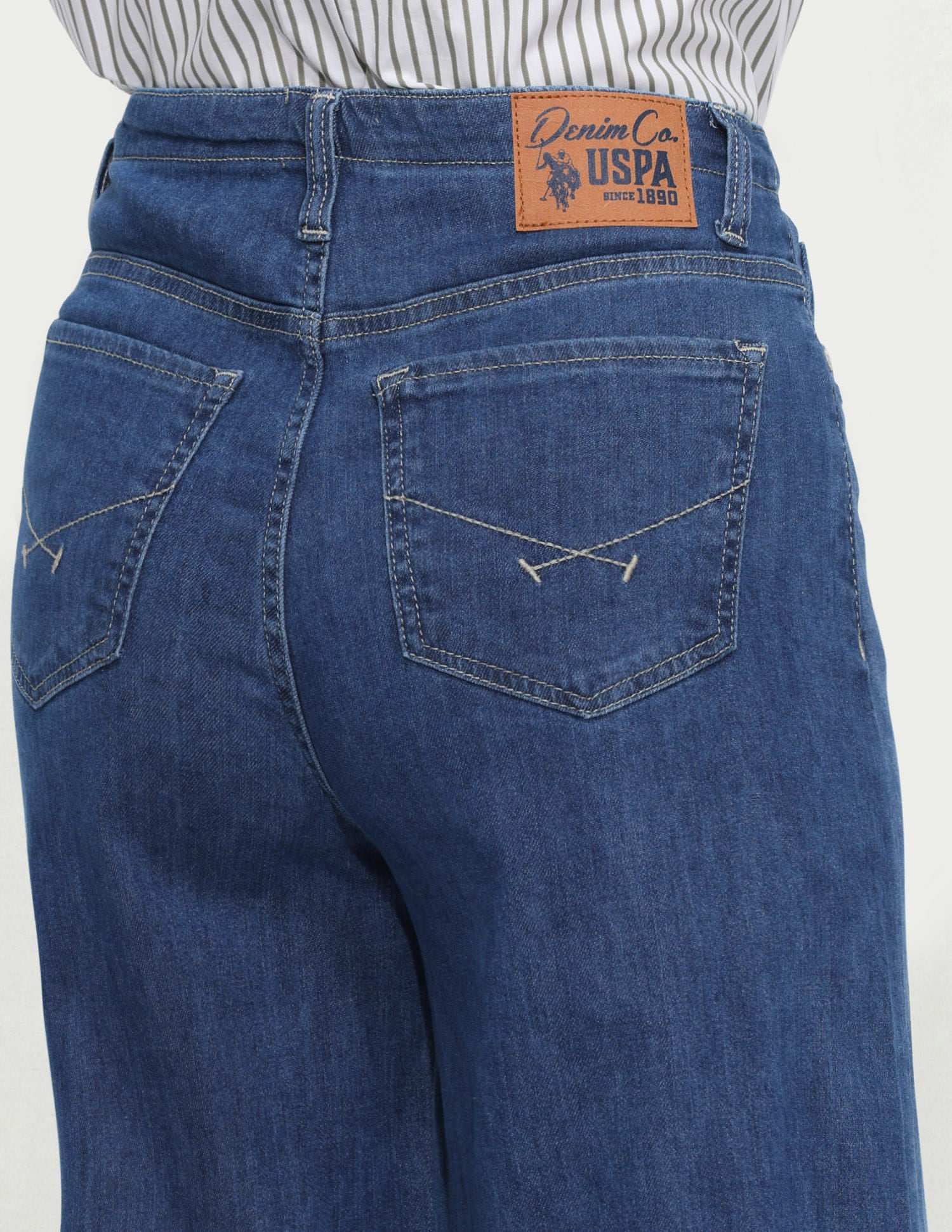 High Rise Wide Leg Fit Jeans - Image 7