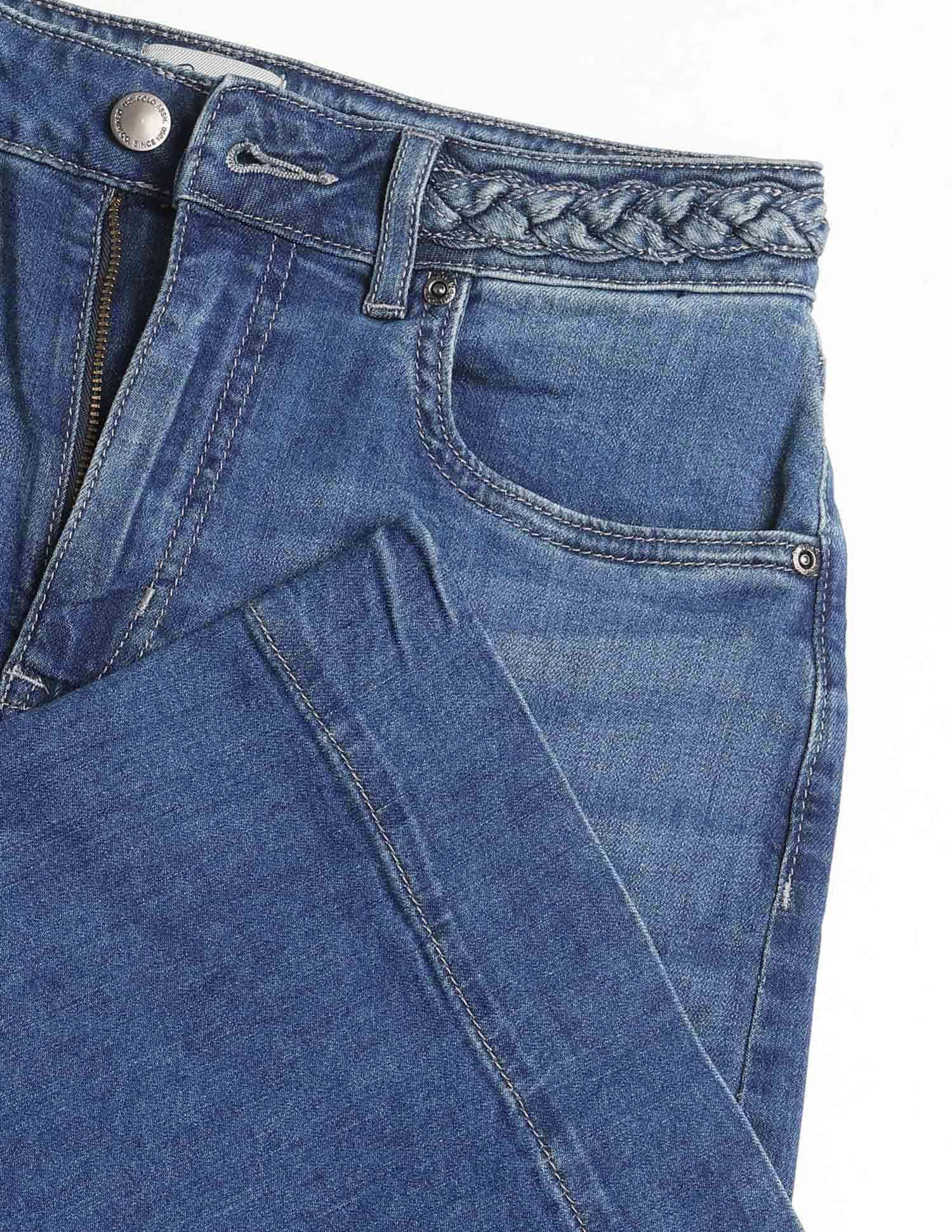 High Rise Wide Leg Fit Jeans - Image 2