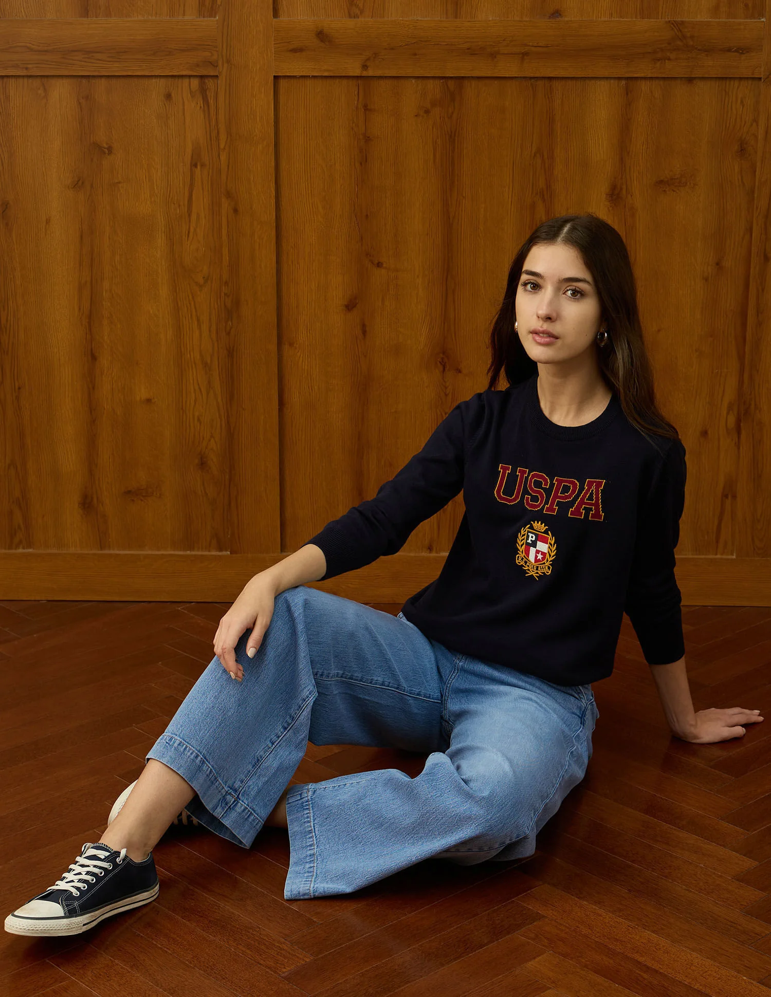 High Rise Wide Leg Fit Jeans