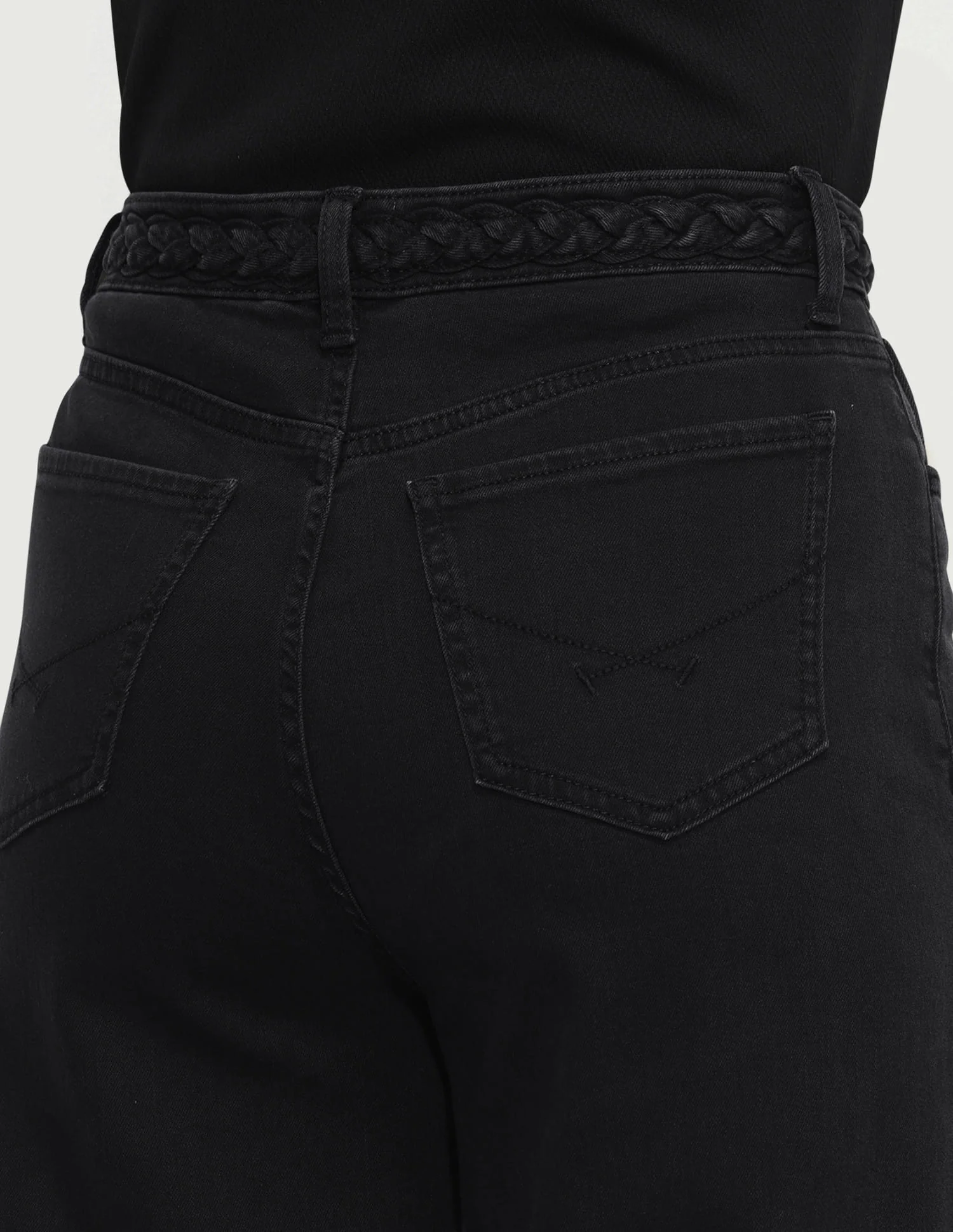 High Rise Wide Leg Fit Jeans - Image 7