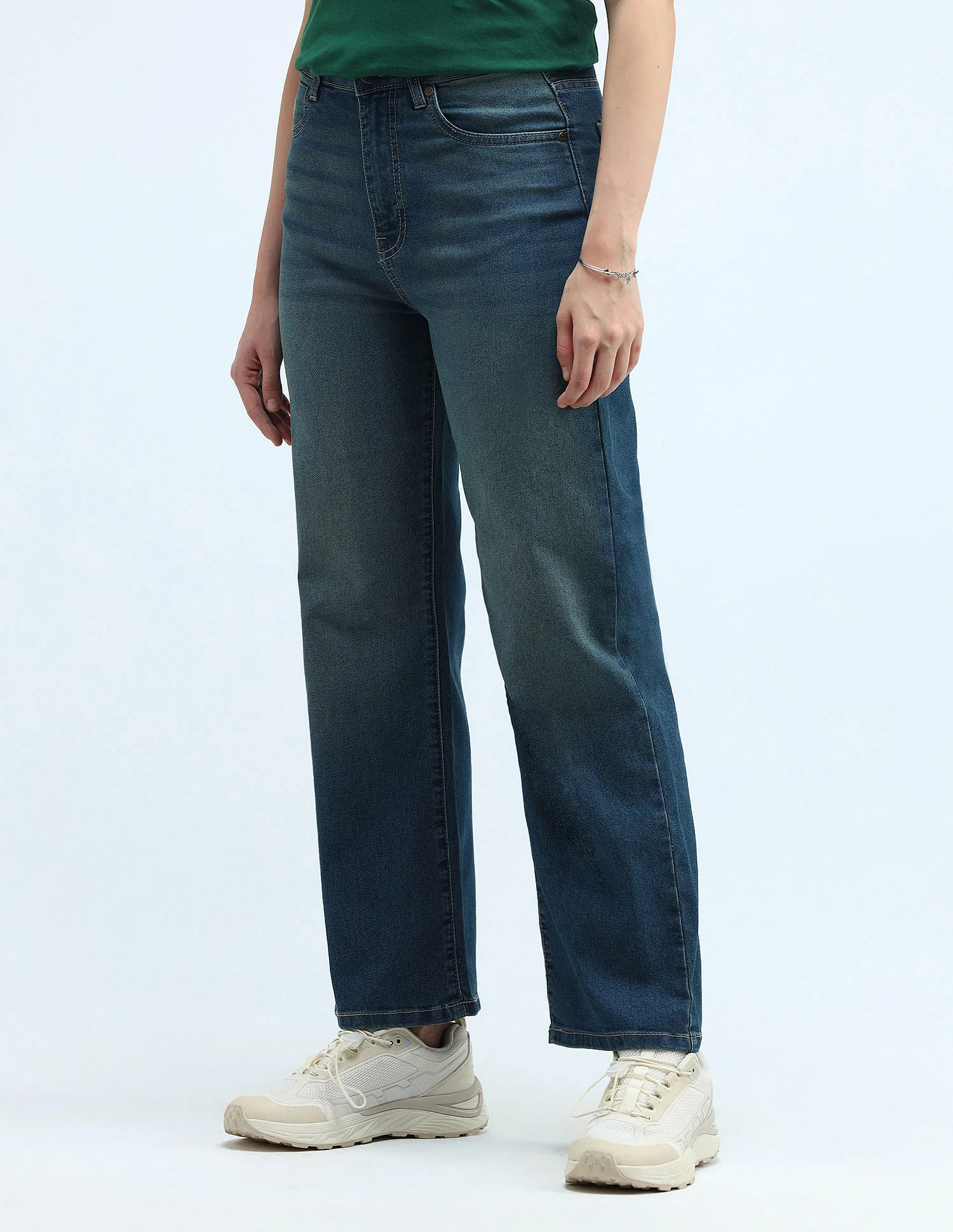 High Rise Wide Leg Jeans - Image 4