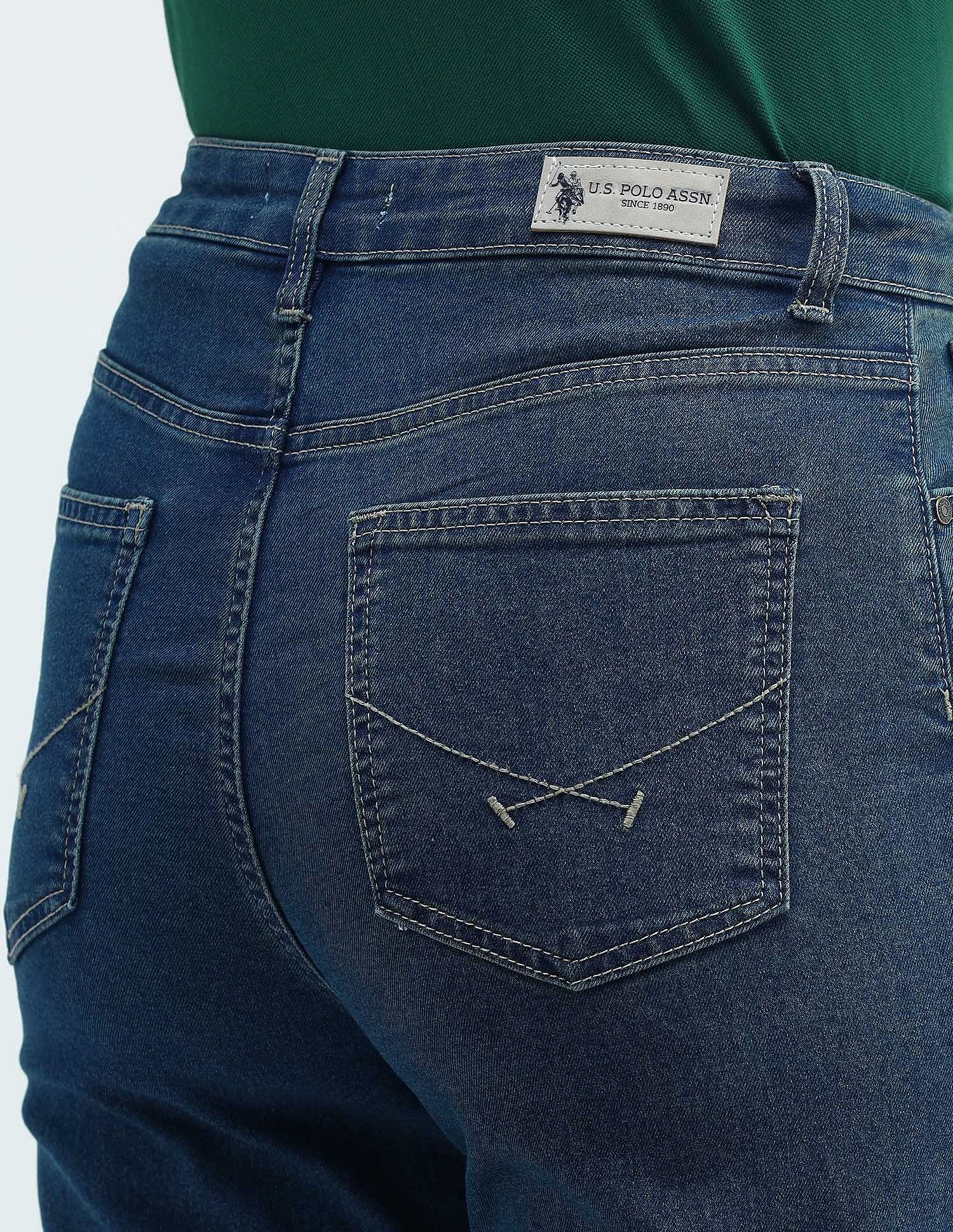 High Rise Wide Leg Jeans - Image 7
