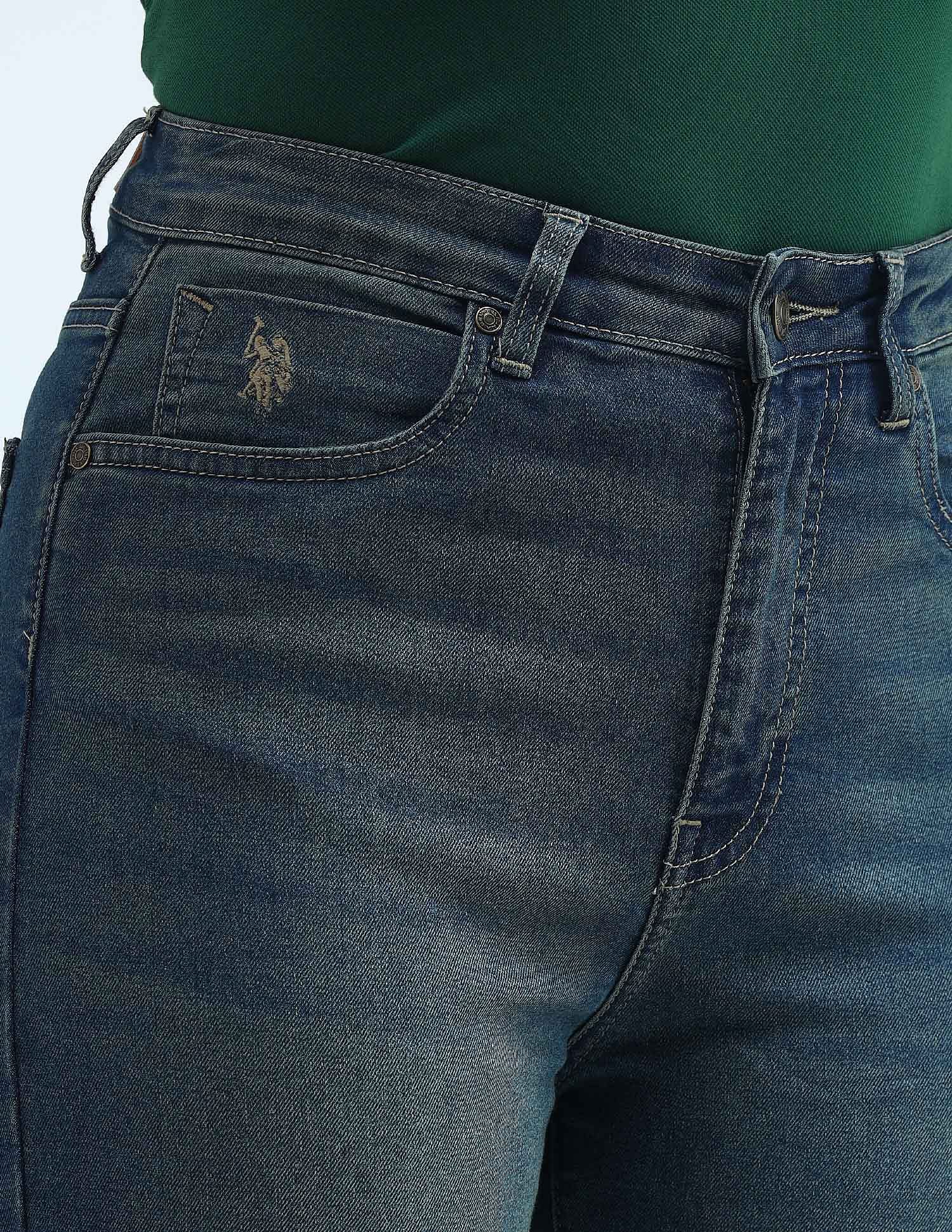 High Rise Wide Leg Jeans - Image 8
