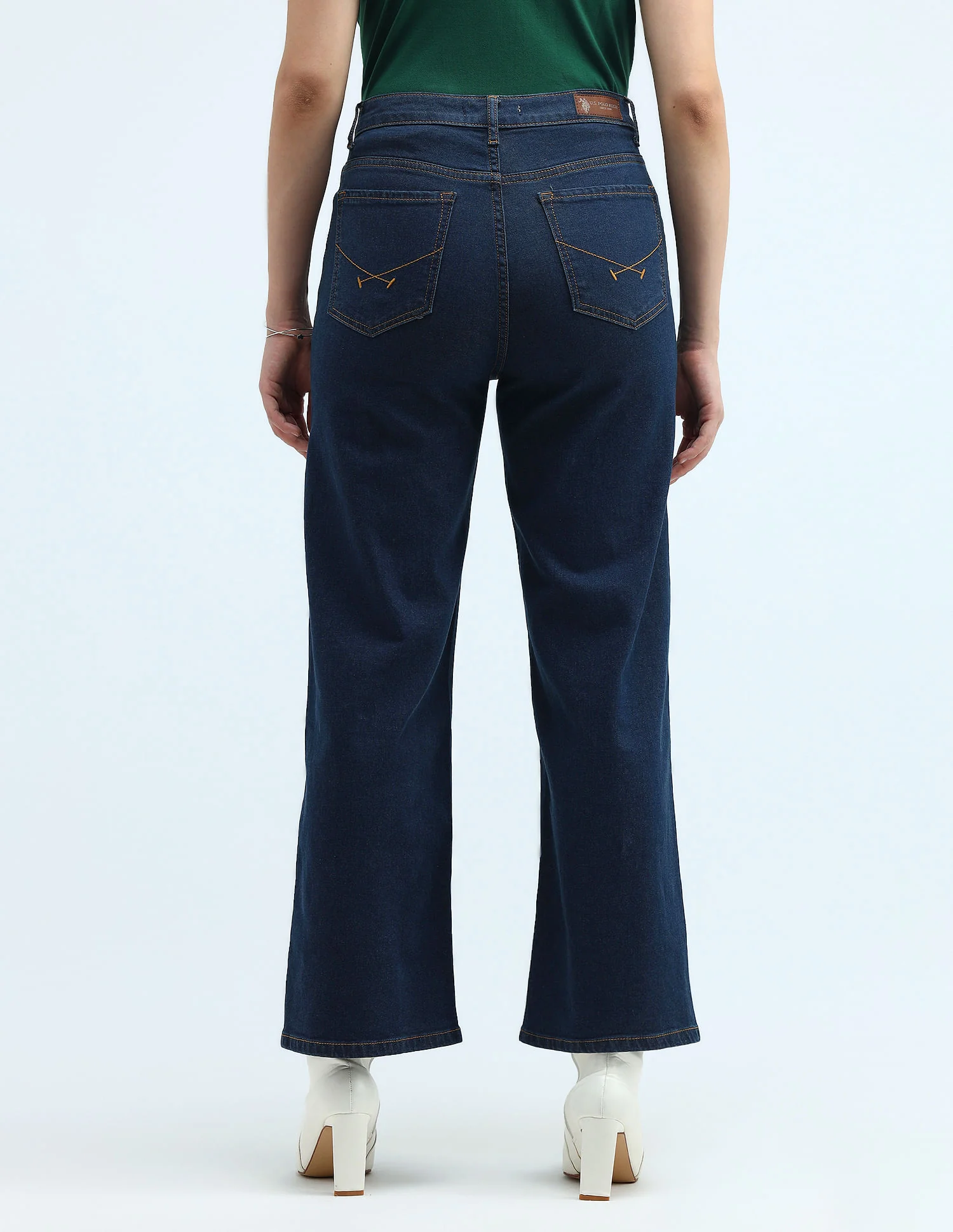 High Rise Wide Leg Jeans - Image 5