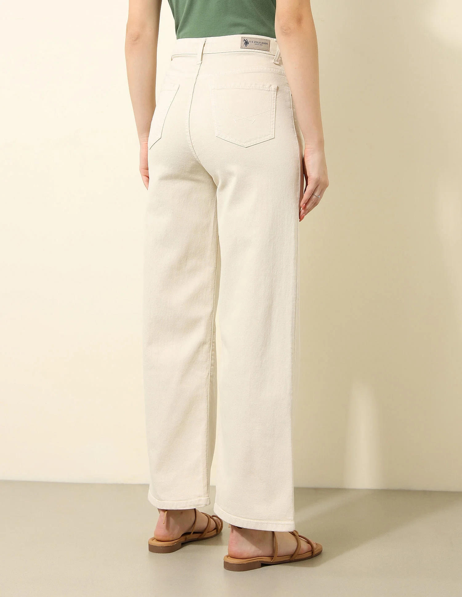 High Rise Wide Leg Jeans - Image 5