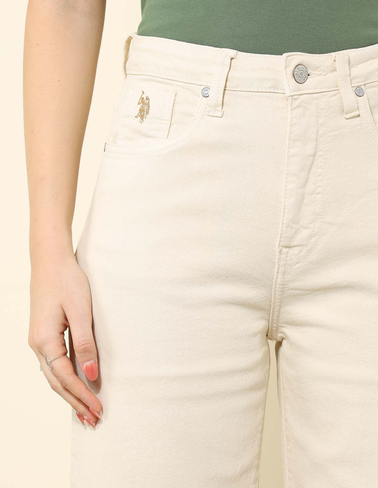 High Rise Wide Leg Jeans - Image 7