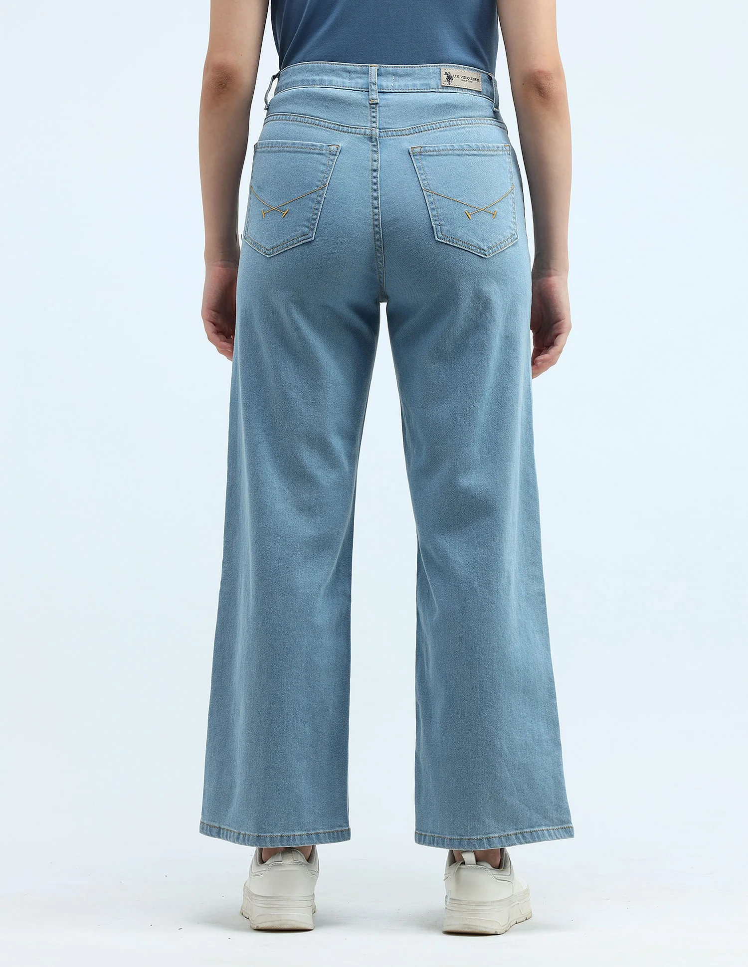 High Rise Wide Leg Jeans - Image 5