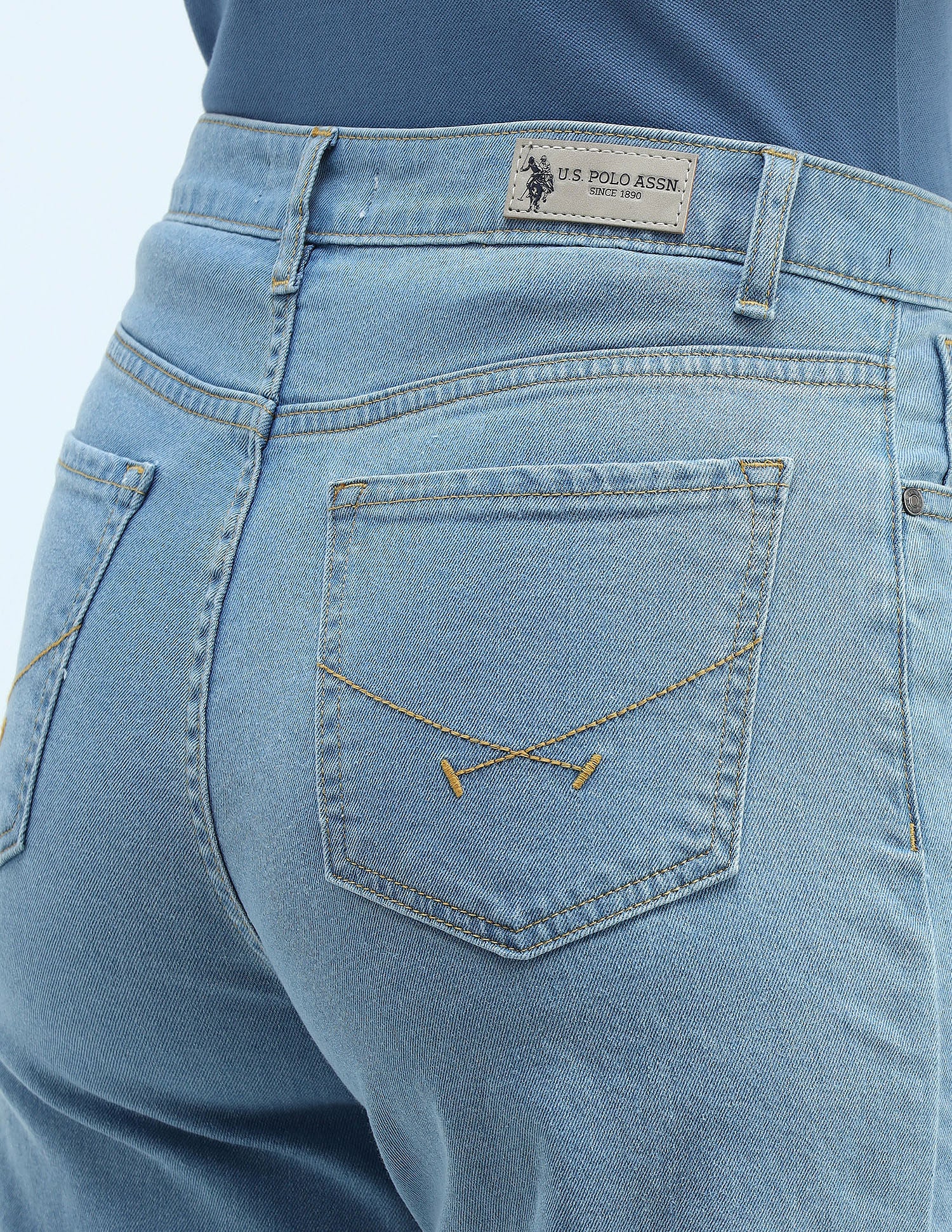 High Rise Wide Leg Jeans - Image 7