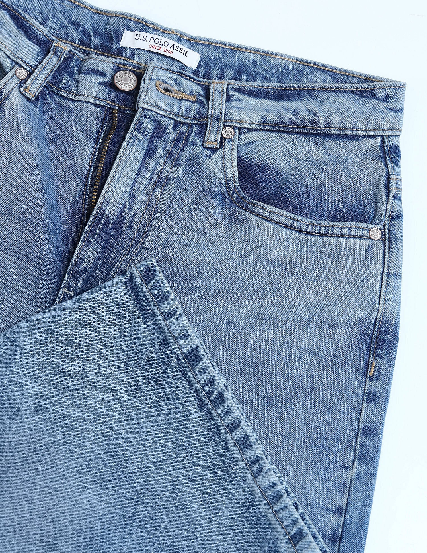 High Rise Wide Leg Jeans - Image 2
