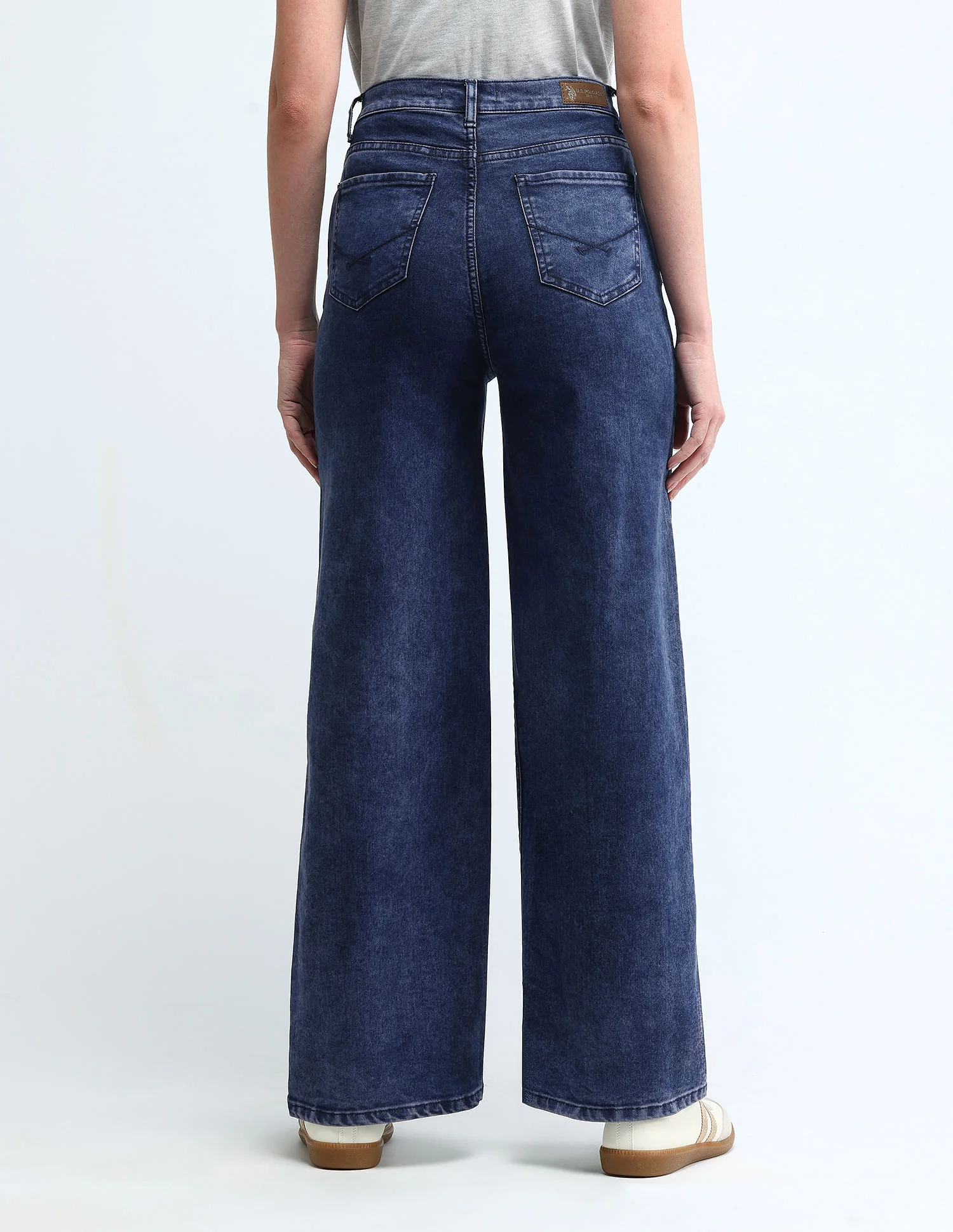 High Rise Wide Leg Jeans - Image 5