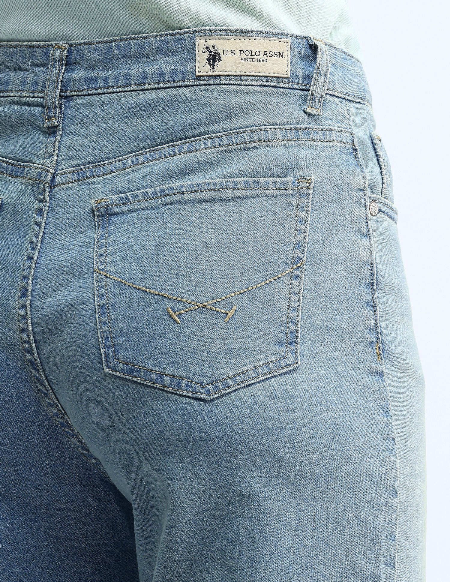 High Rise Wide Leg Jeans - Image 8