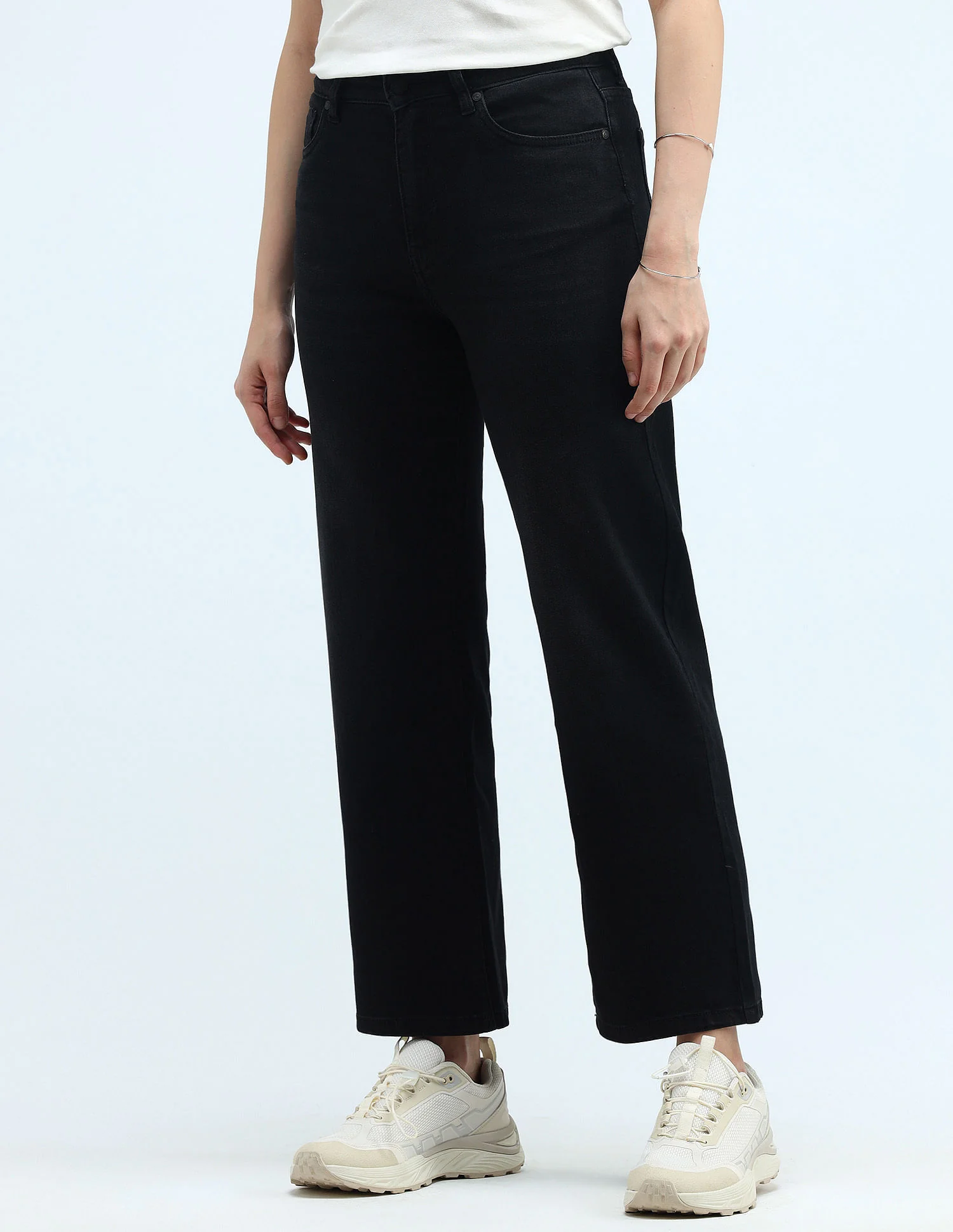High Rise Wide Leg Jeans - Image 3