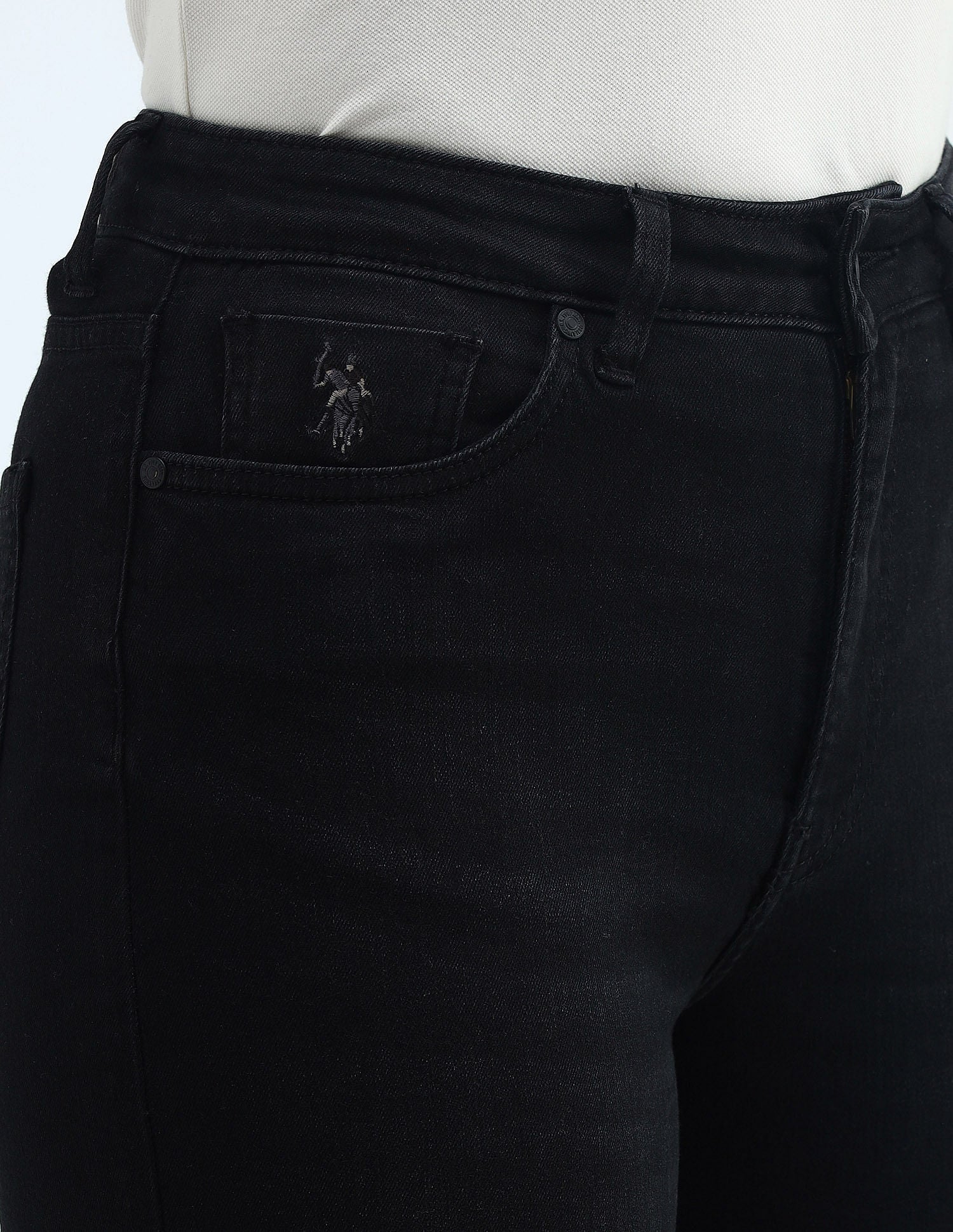 High Rise Wide Leg Jeans - Image 8