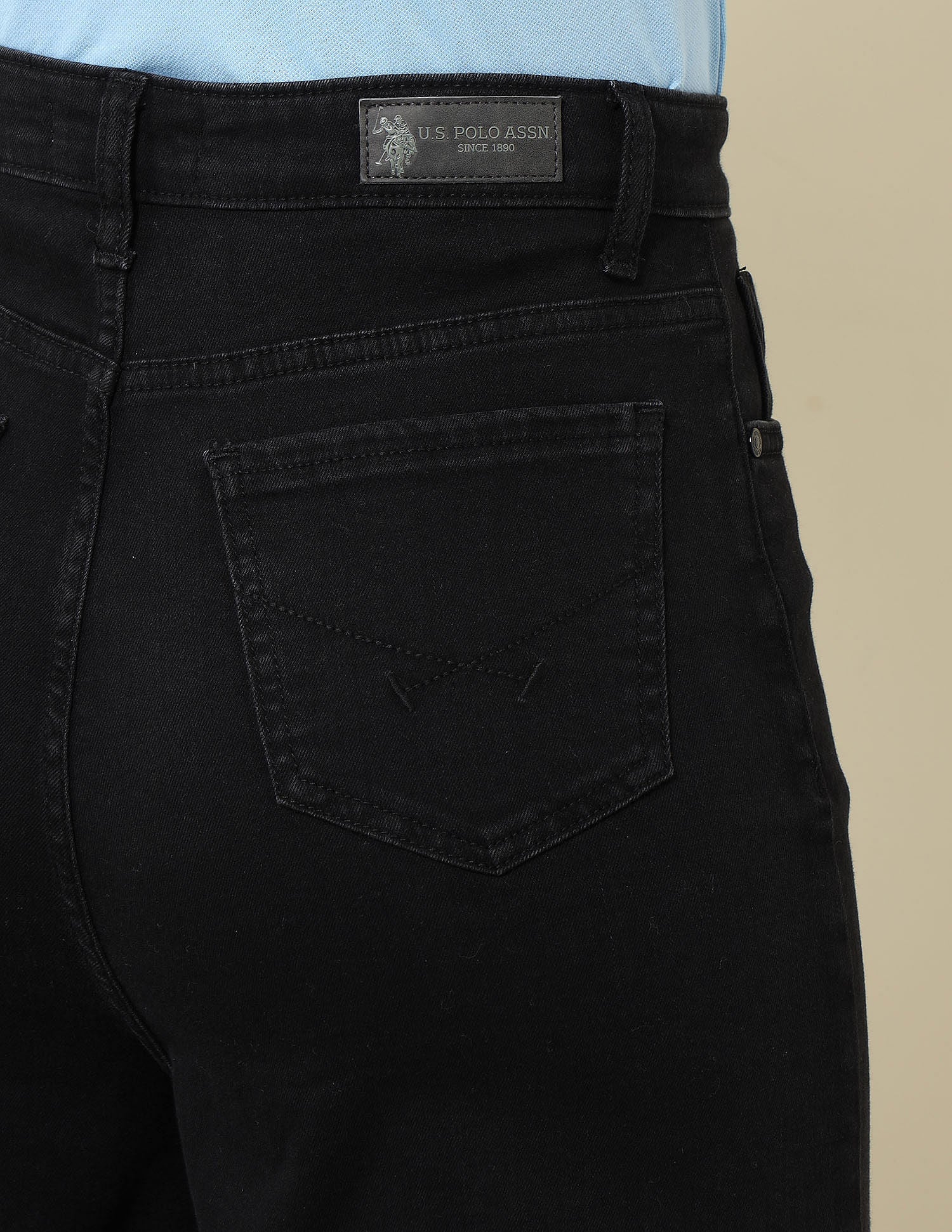 High Rise Wide Leg Jeans - Image 8