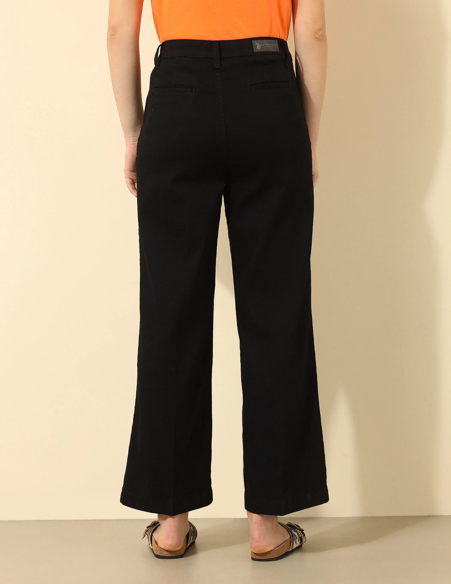 High Rise Wide Leg Jeans - Image 5