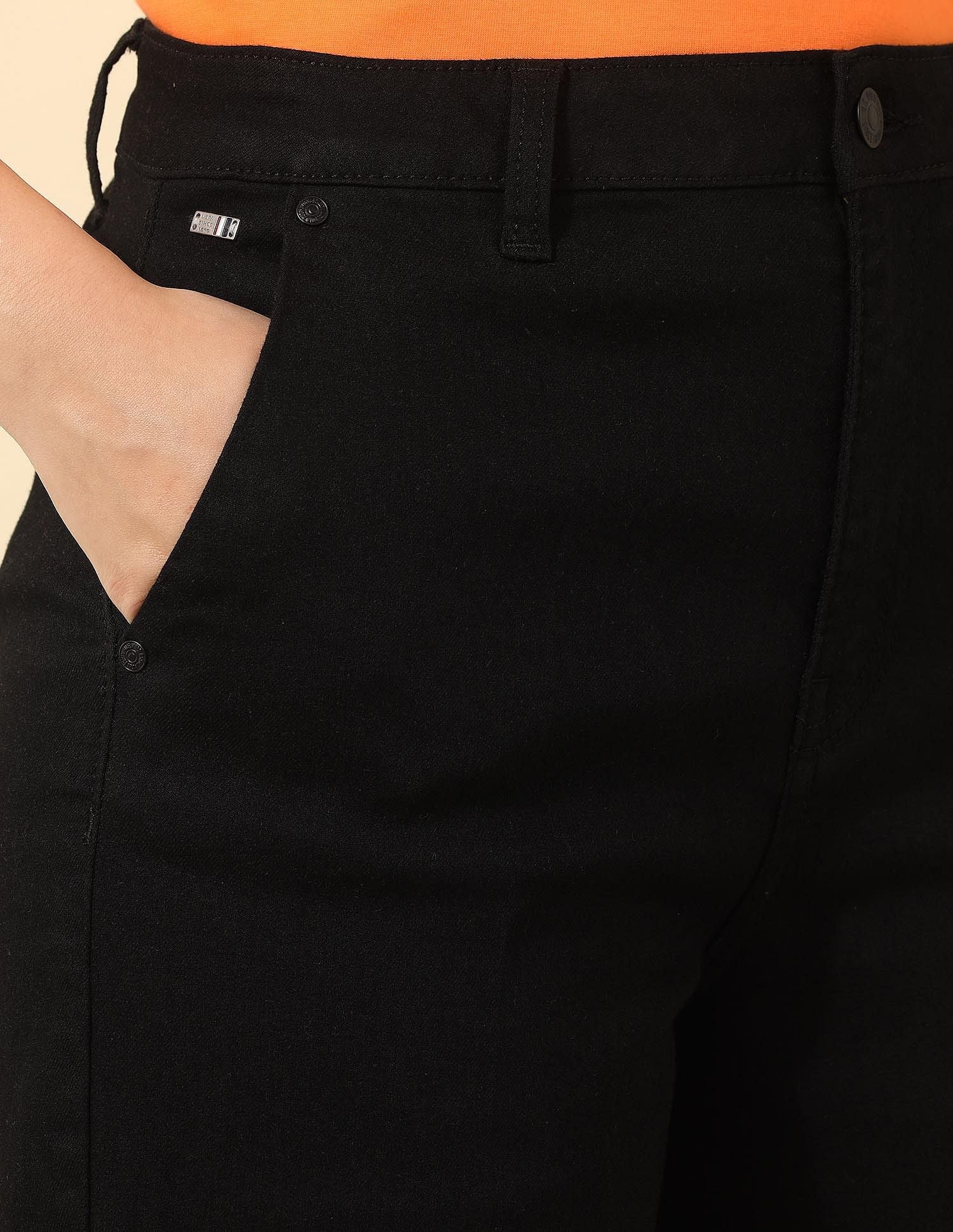 High Rise Wide Leg Jeans - Image 7